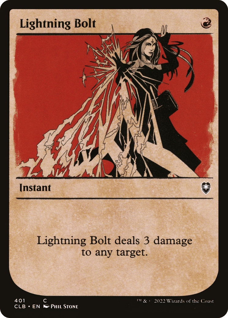 Lightning Bolt — Commander Legends: Battle for Baldur's Gate — Magic: The Gathering