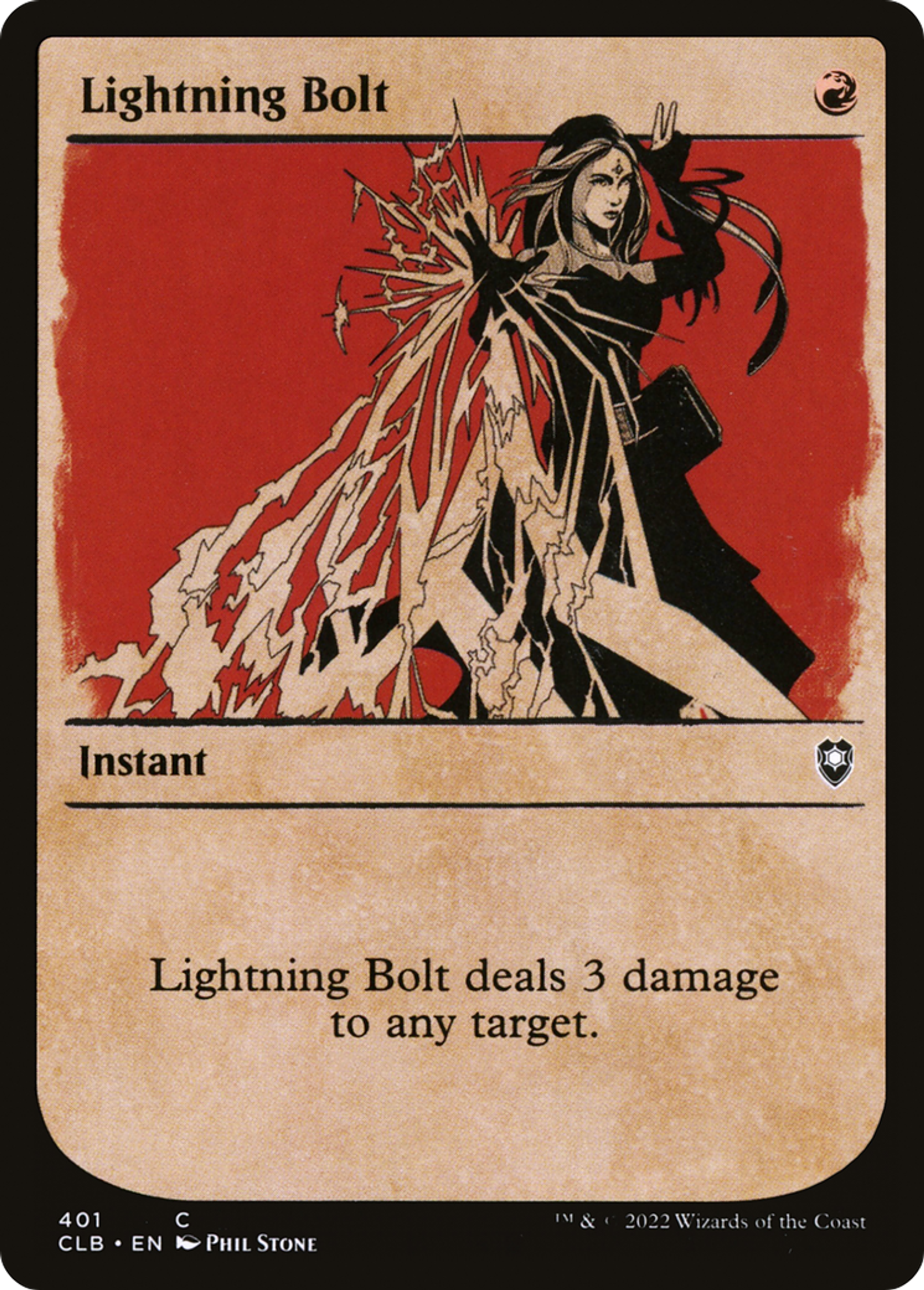 Lightning Bolt — Commander Legends: Battle for Baldur's Gate — Magic: The Gathering