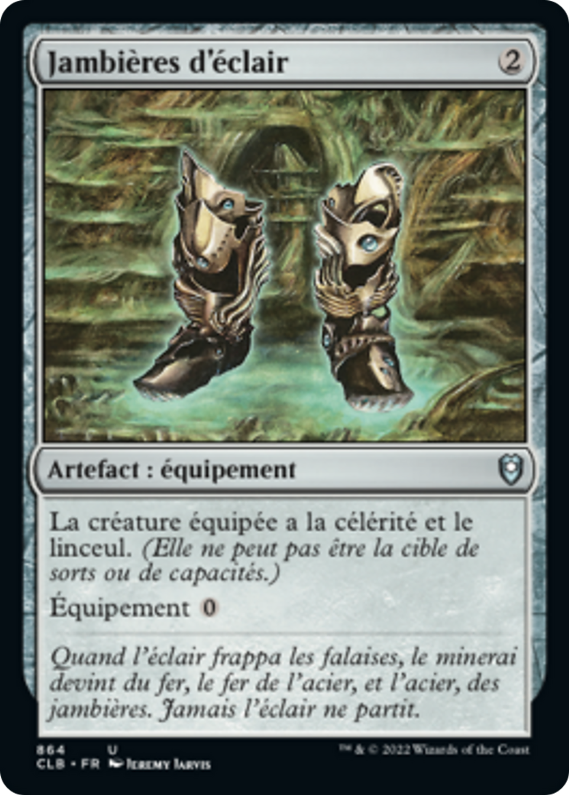 Jambières d'éclair — Commander Legends: Battle for Baldur's Gate — Magic: The Gathering