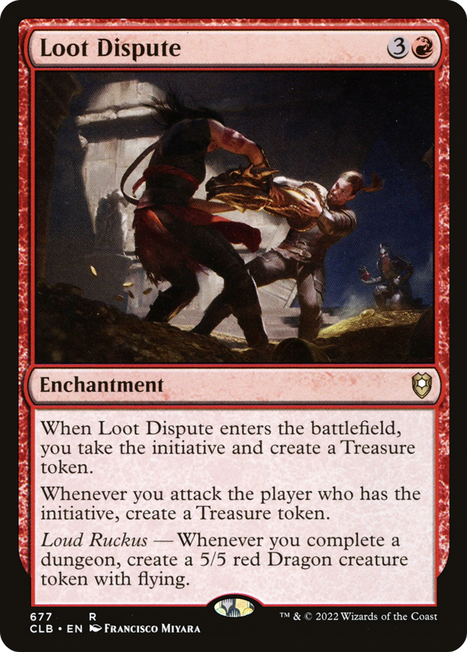 Loot Dispute — Commander Legends: Battle for Baldur's Gate — Magic: The Gathering