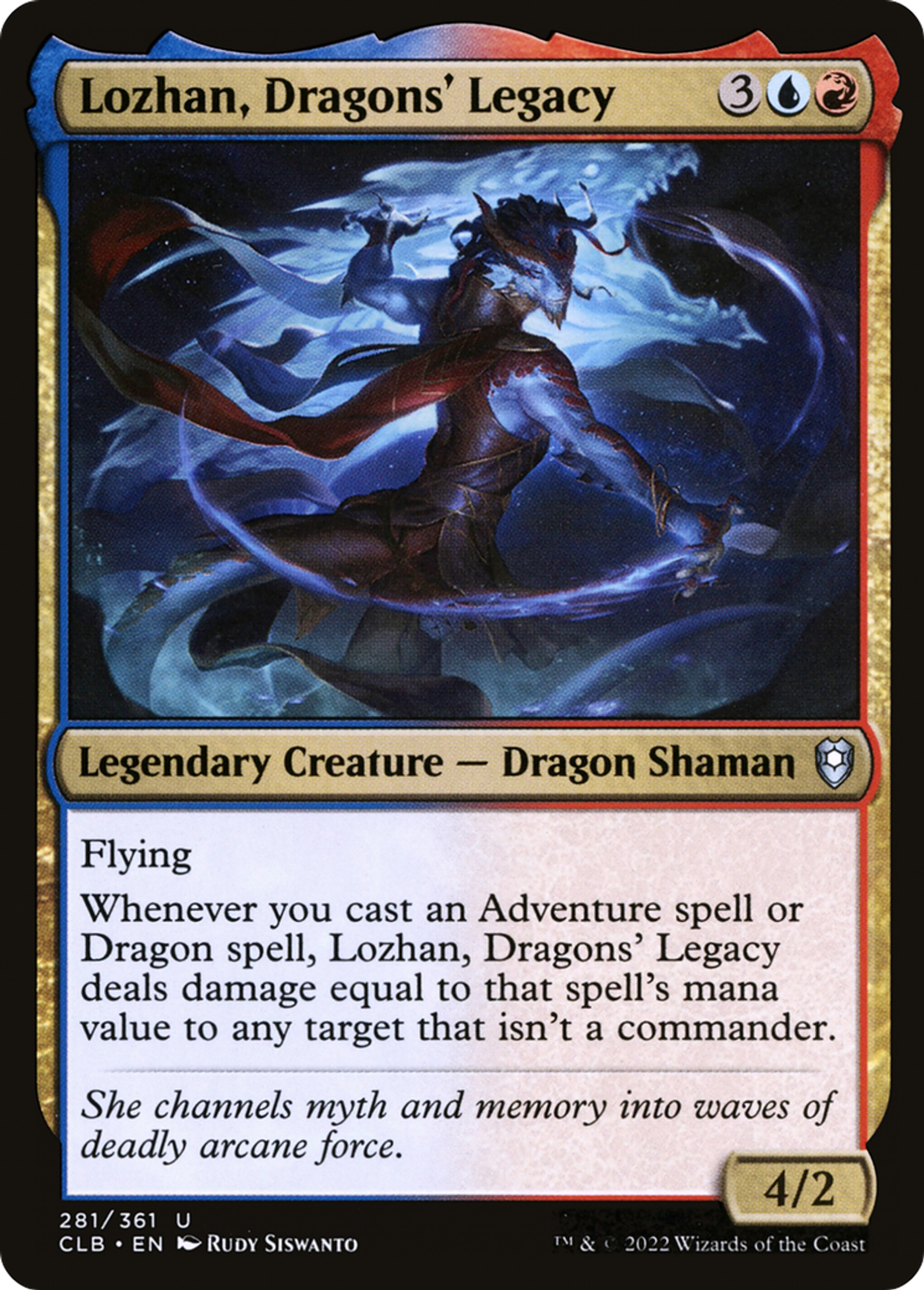 Lozhan, Dragons' Legacy — Commander Legends: Battle for Baldur's Gate — Magic: The Gathering