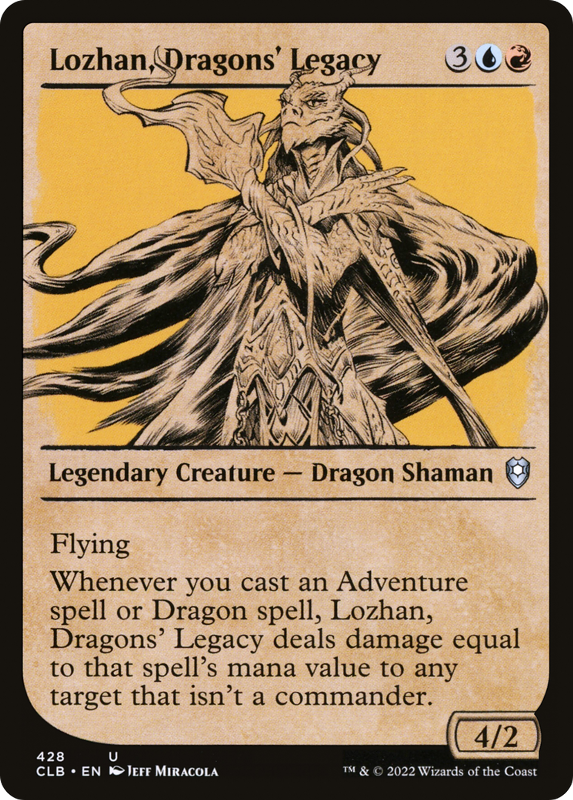 Lozhan, Dragons' Legacy — Commander Legends: Battle for Baldur's Gate — Magic: The Gathering