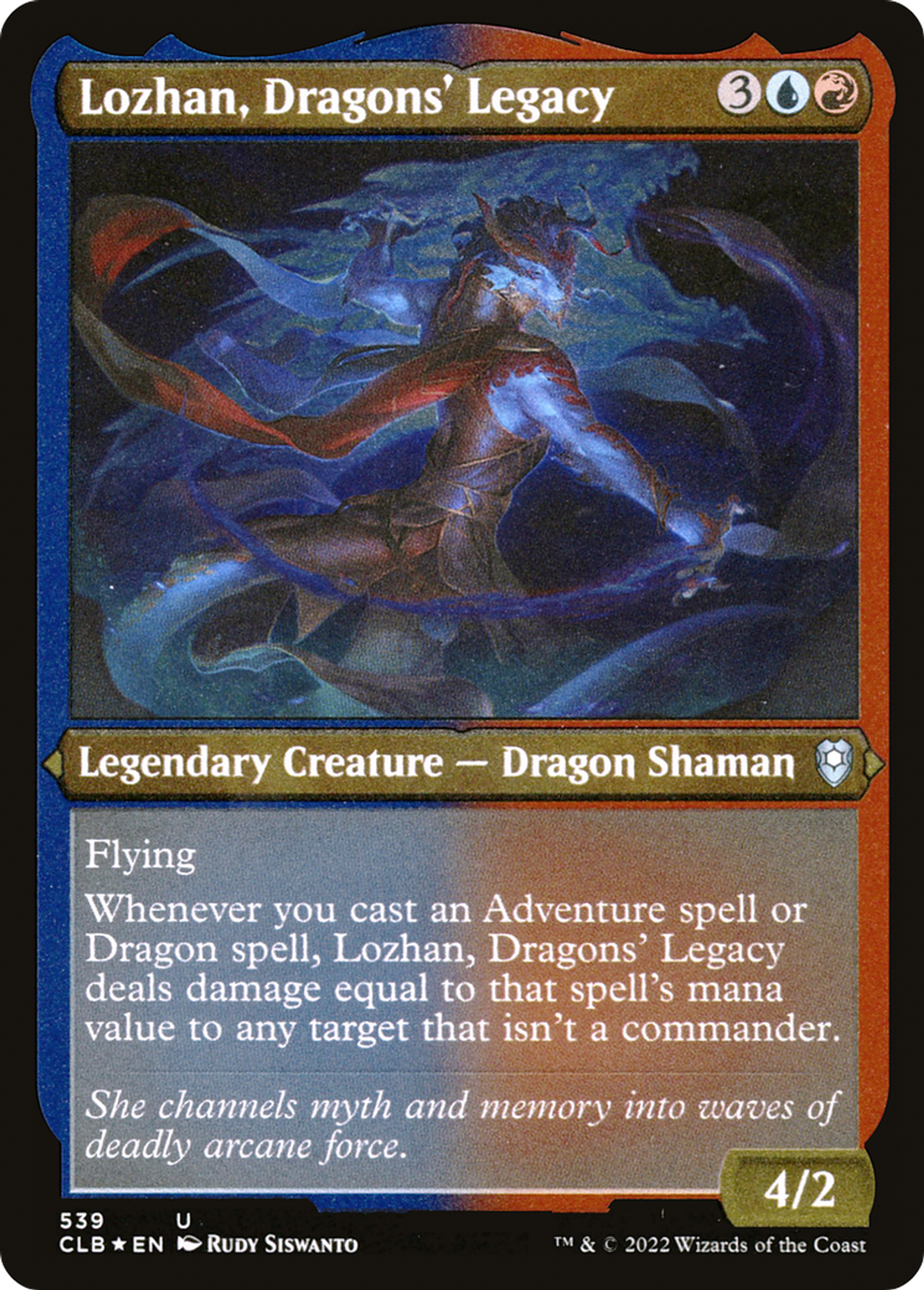 Lozhan, Dragons' Legacy — Commander Legends: Battle for Baldur's Gate — Magic: The Gathering