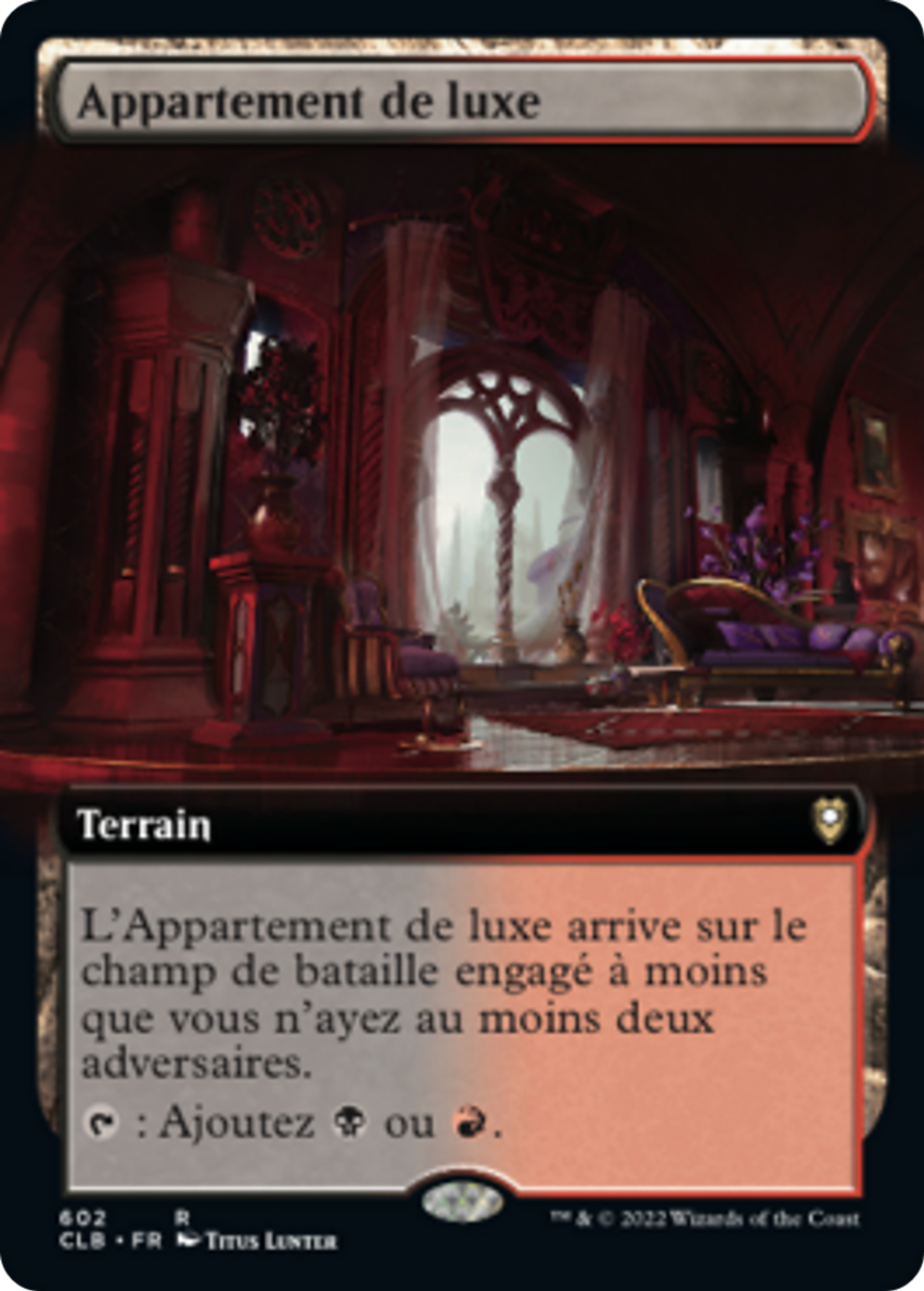 Appartement de luxe — Commander Legends: Battle for Baldur's Gate — Magic: The Gathering