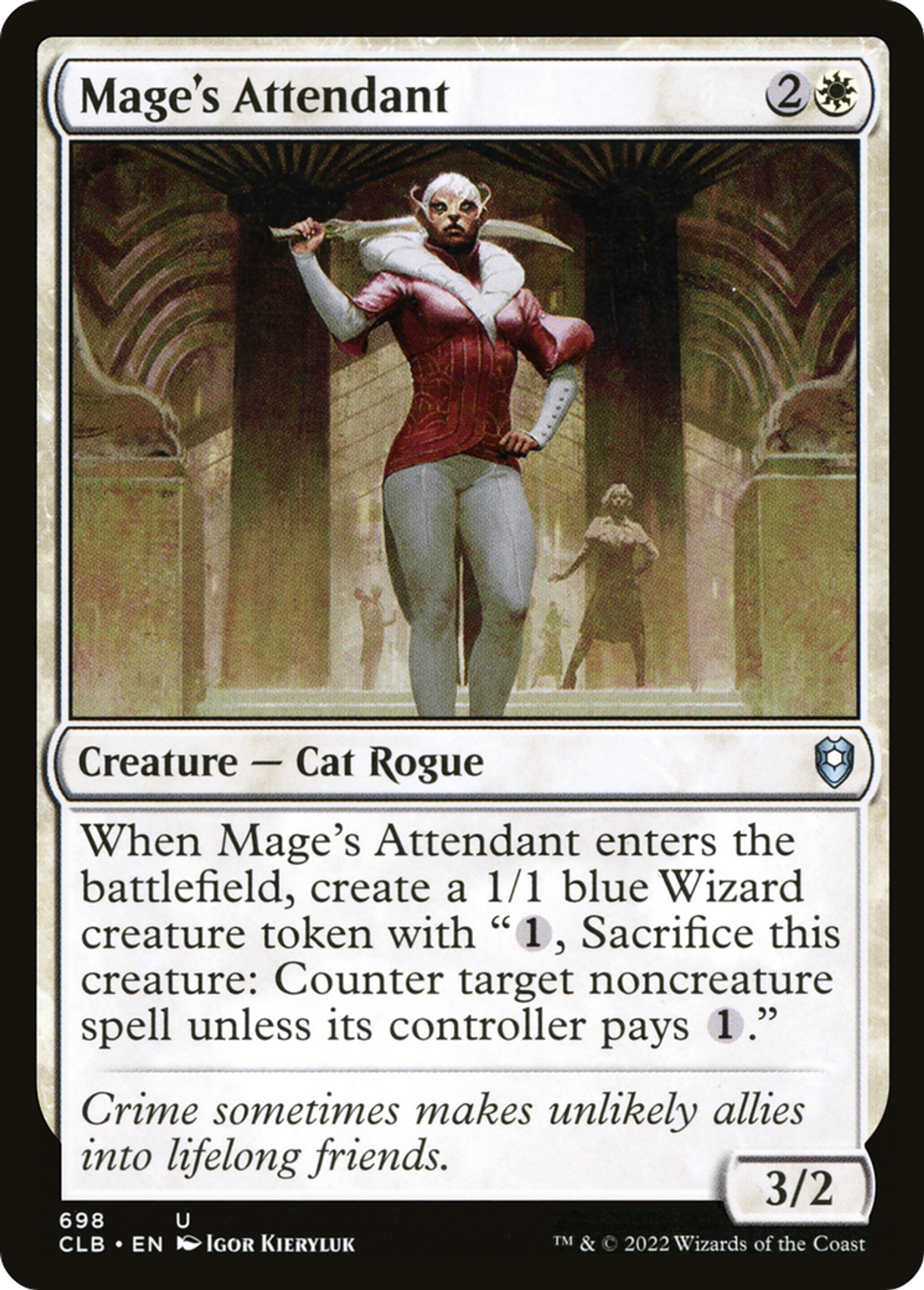 Mage's Attendant — Commander Legends: Battle for Baldur's Gate — Magic: The Gathering