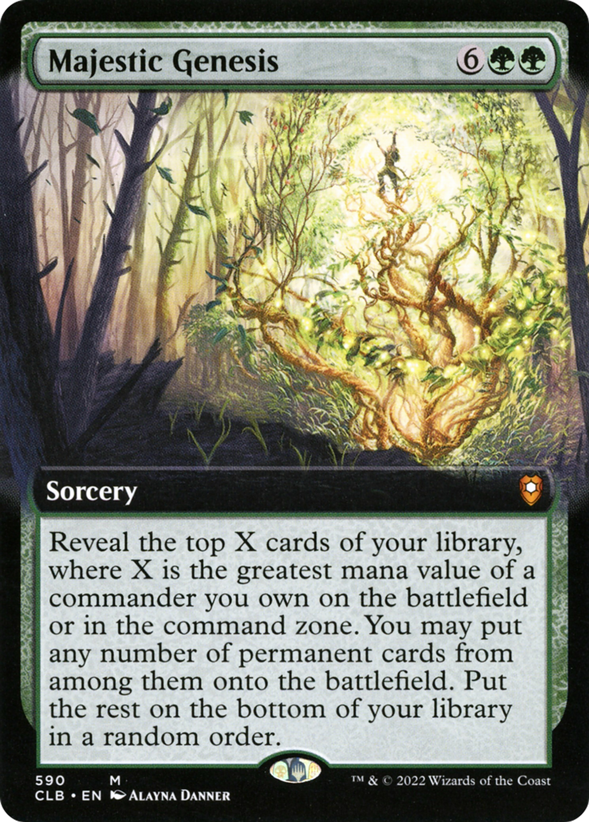 Majestic Genesis — Commander Legends: Battle for Baldur's Gate — Magic: The Gathering