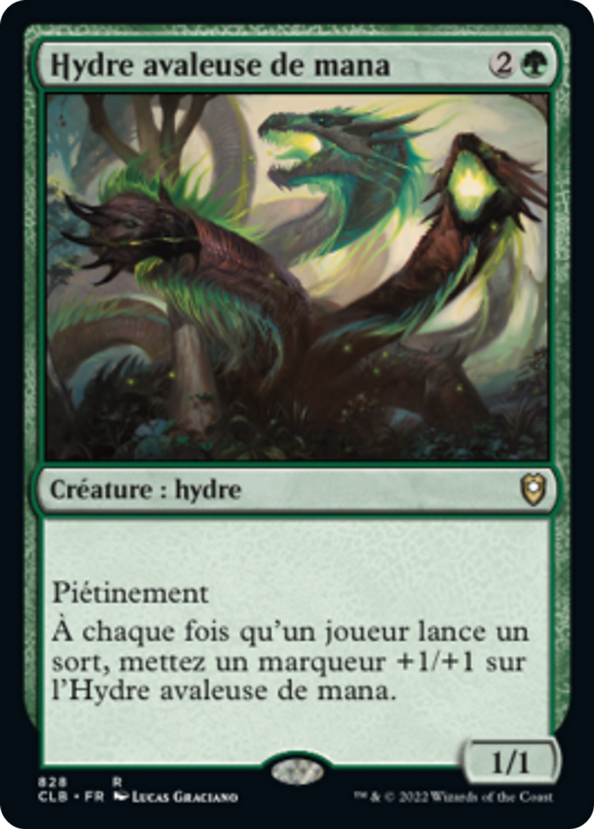 Hydre avaleuse de mana — Commander Legends: Battle for Baldur's Gate — Magic: The Gathering