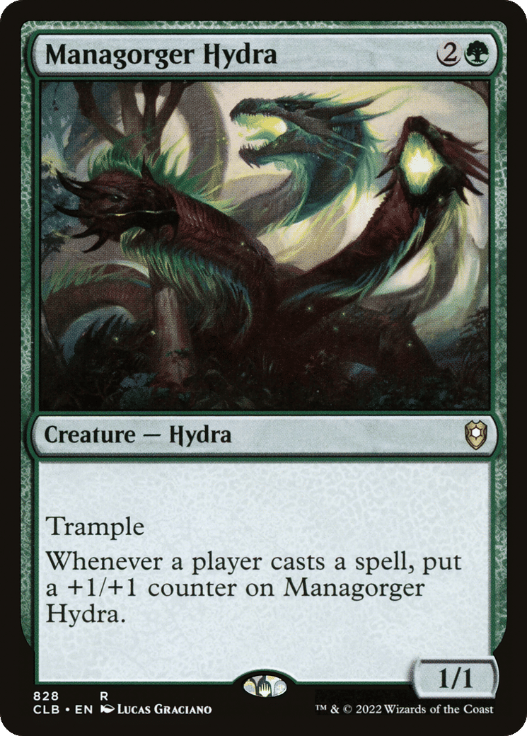 Managorger Hydra — Commander Legends: Battle for Baldur's Gate — Magic: The Gathering