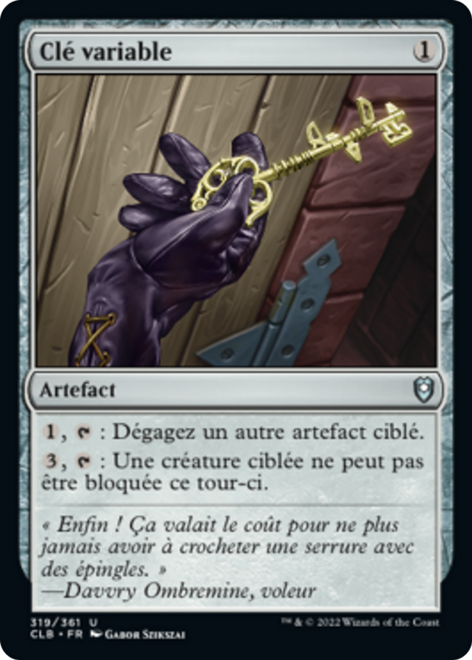 Clé variable — Commander Legends: Battle for Baldur's Gate — Magic: The Gathering