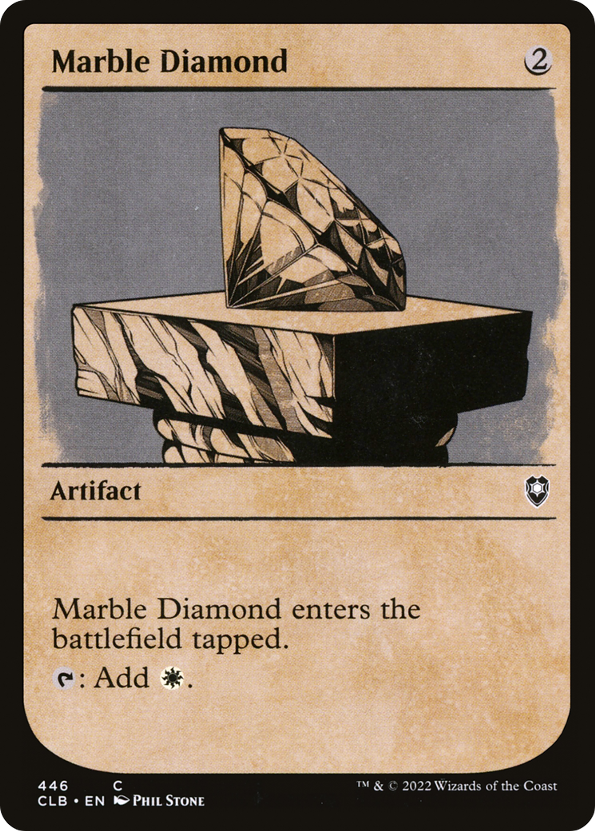 Marble Diamond — Commander Legends: Battle for Baldur's Gate — Magic: The Gathering