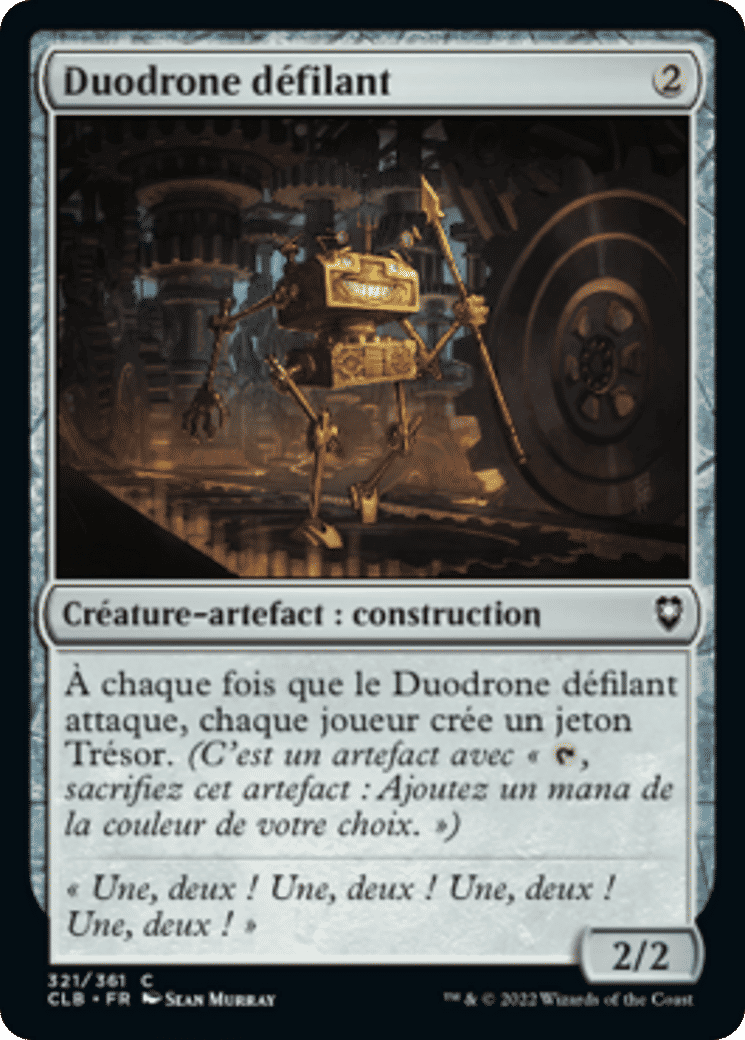 Duodrone défilant — Commander Legends: Battle for Baldur's Gate — Magic: The Gathering