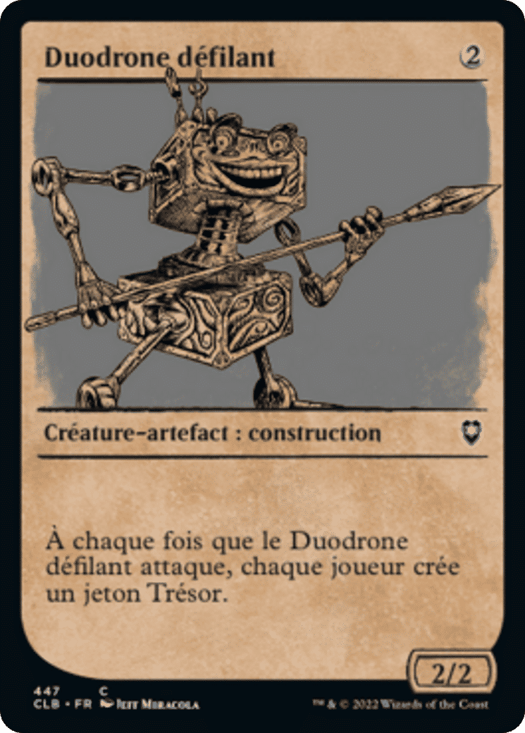 Duodrone défilant — Commander Legends: Battle for Baldur's Gate — Magic: The Gathering