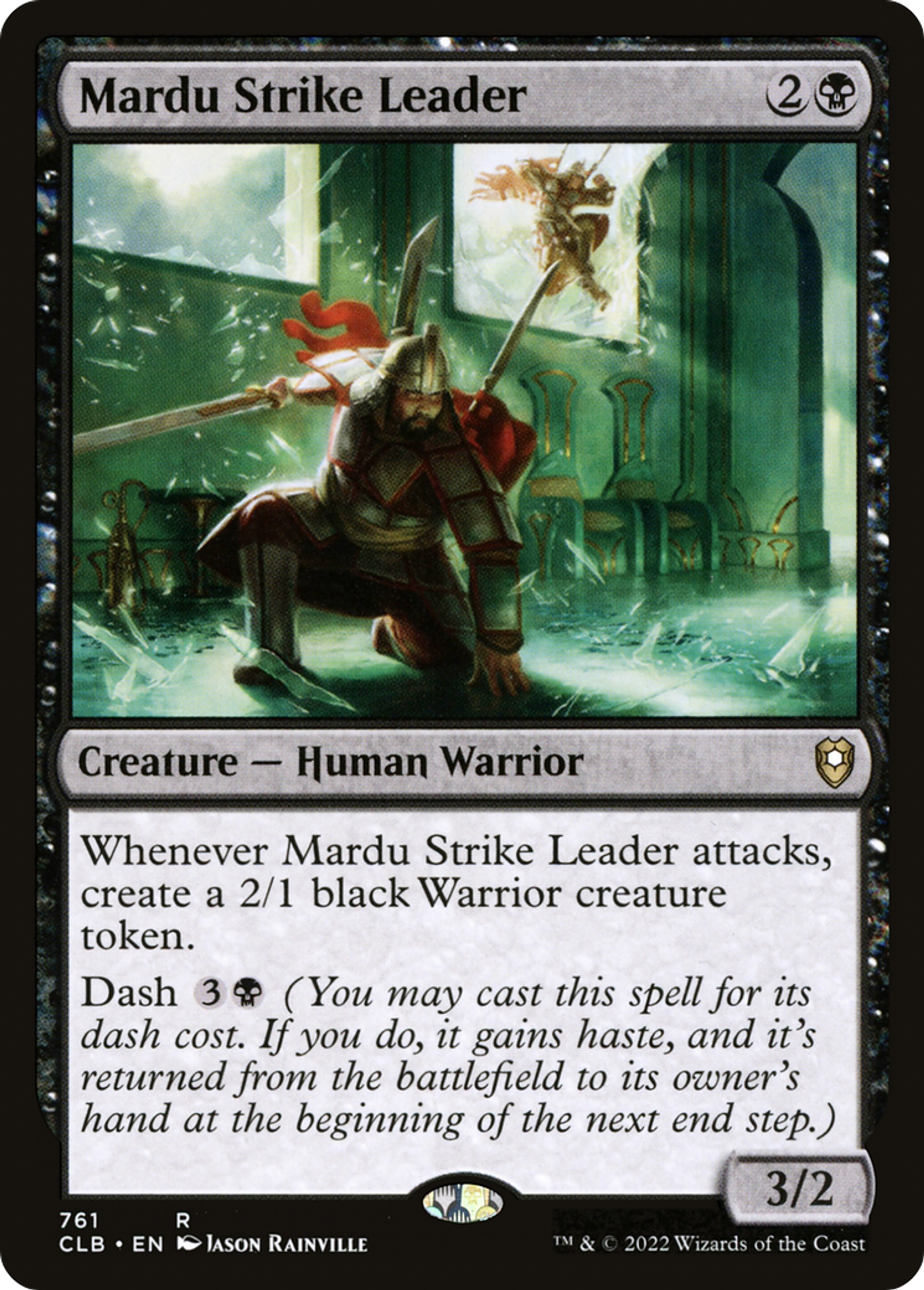 Mardu Strike Leader — Commander Legends: Battle for Baldur's Gate — Magic: The Gathering