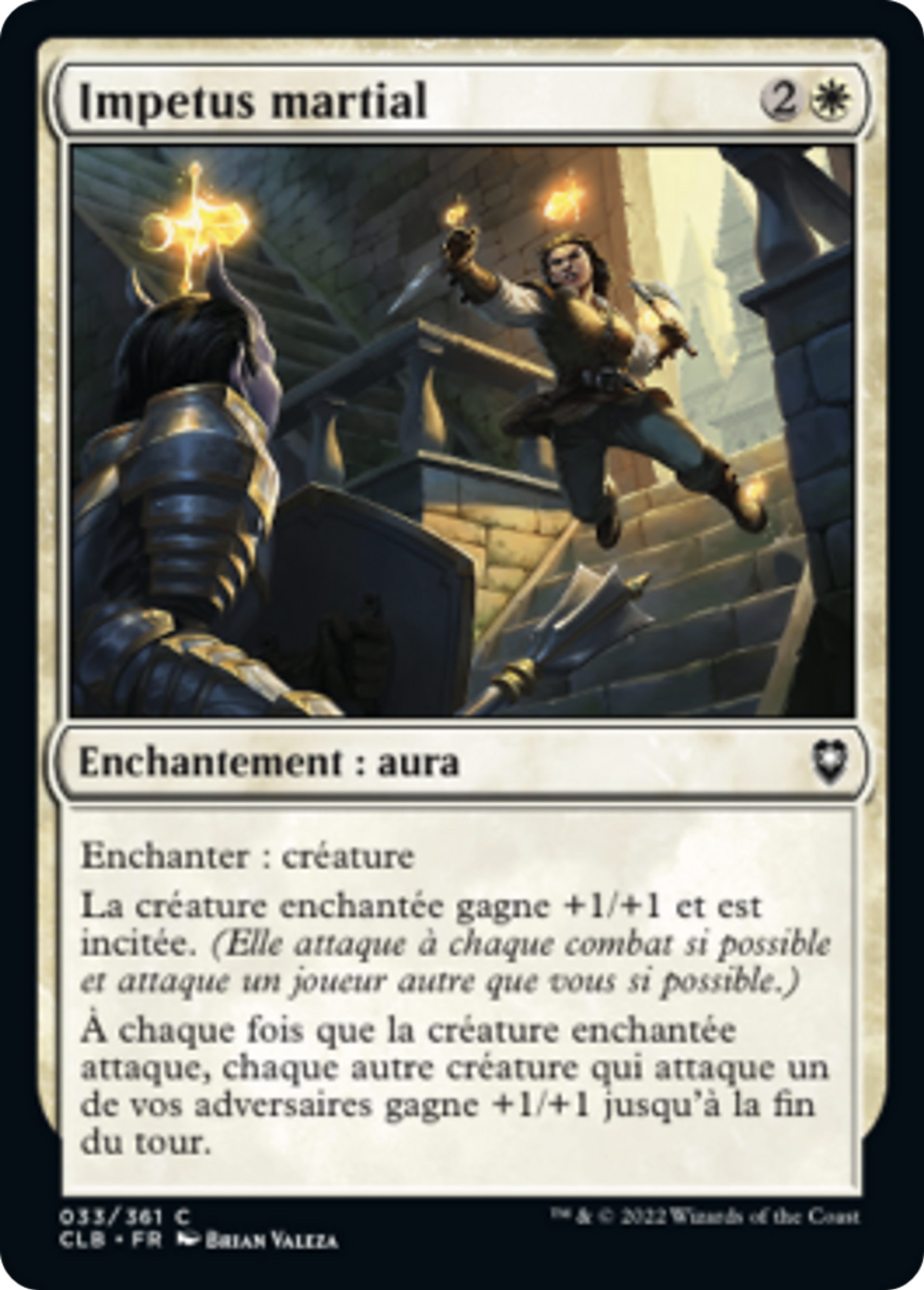 Impetus martial — Commander Legends: Battle for Baldur's Gate — Magic: The Gathering