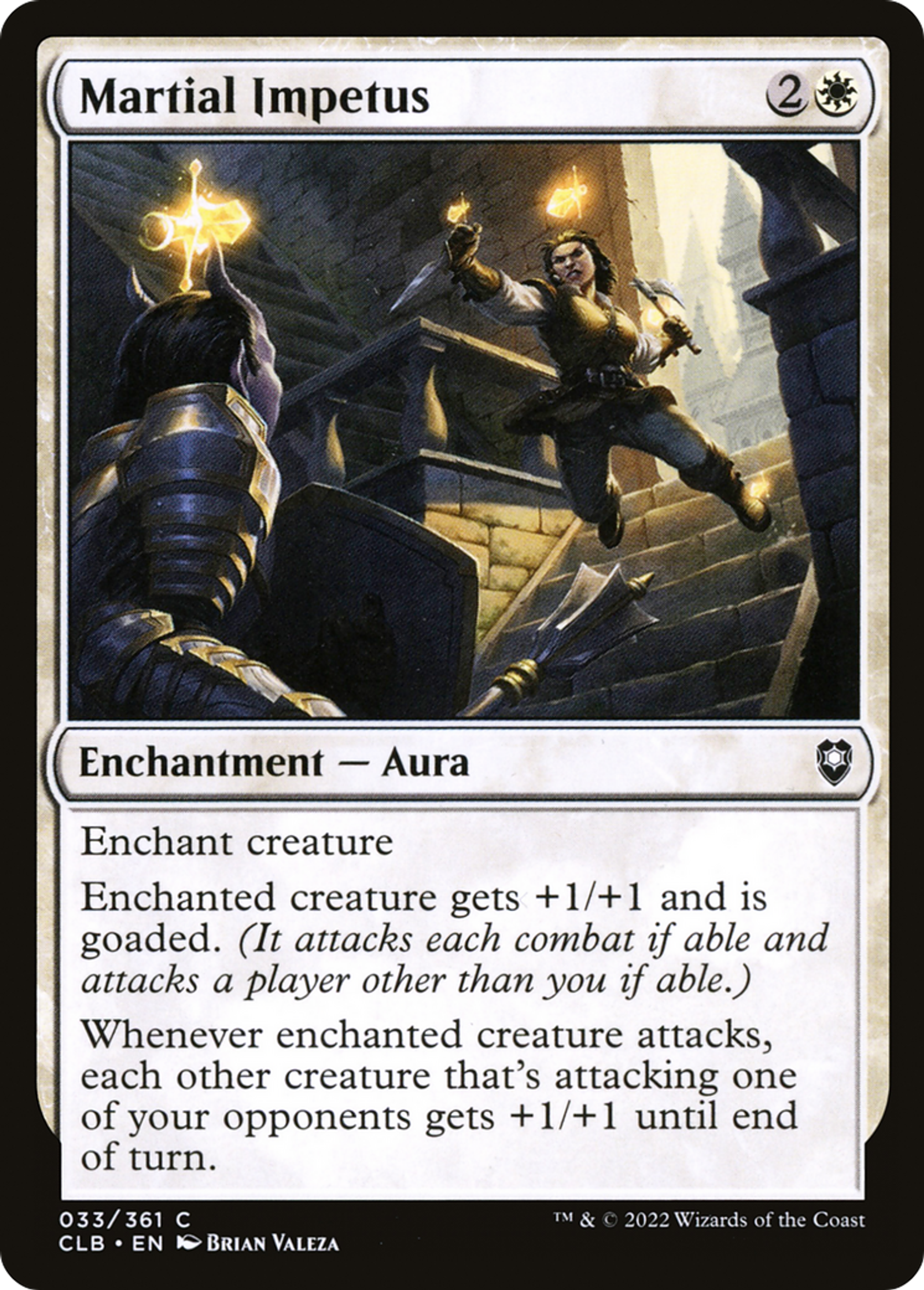 Martial Impetus — Commander Legends: Battle for Baldur's Gate — Magic: The Gathering
