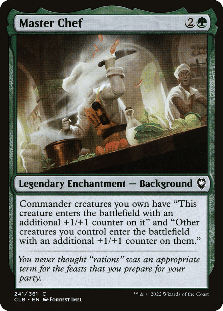 Master Chef — Commander Legends: Battle for Baldur's Gate — Magic: The Gathering