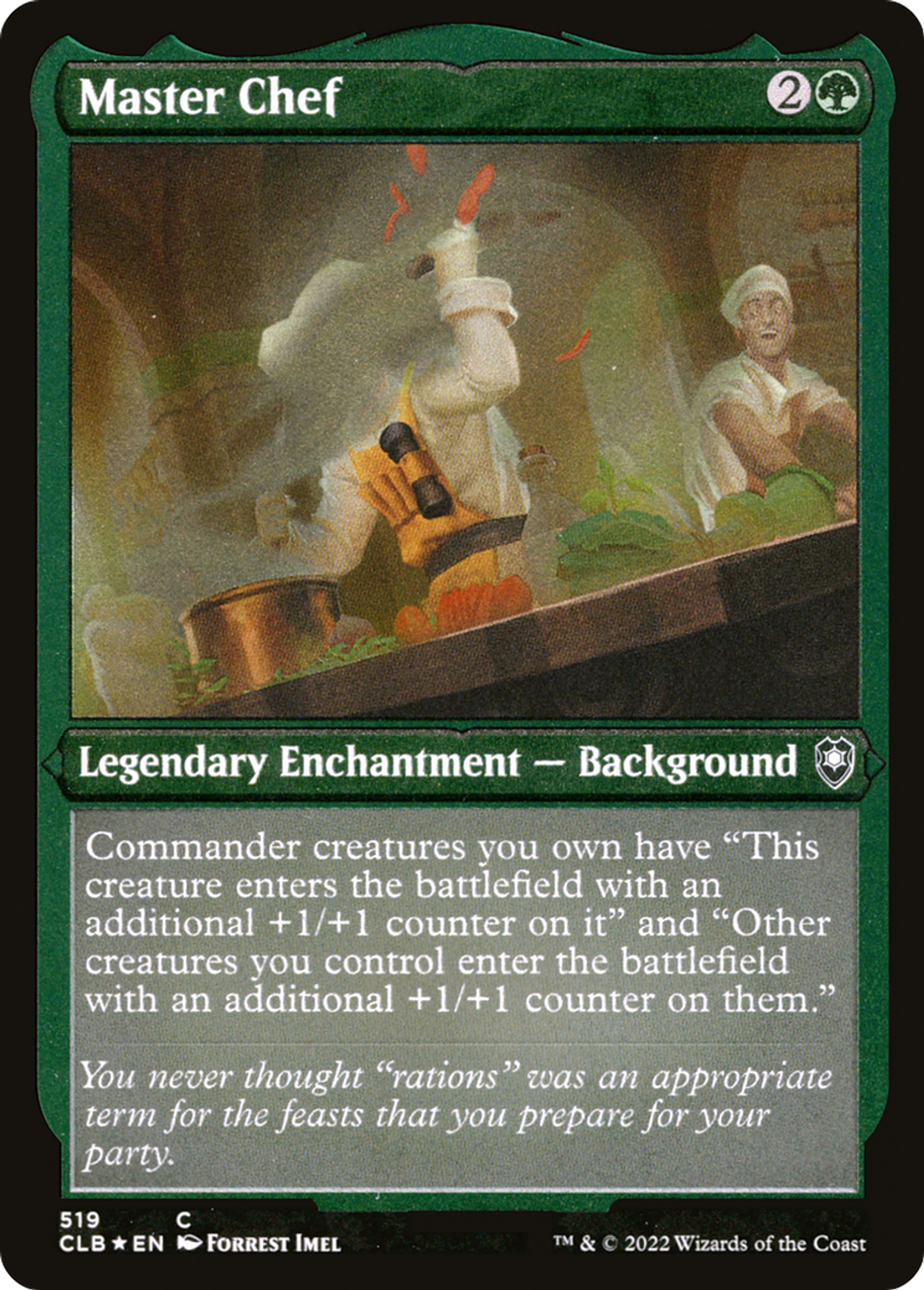 Master Chef — Commander Legends: Battle for Baldur's Gate — Magic: The Gathering