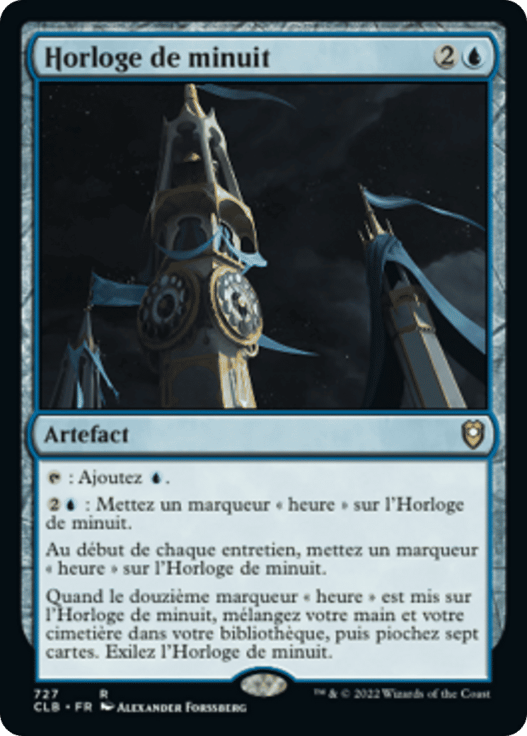Horloge de minuit — Commander Legends: Battle for Baldur's Gate — Magic: The Gathering
