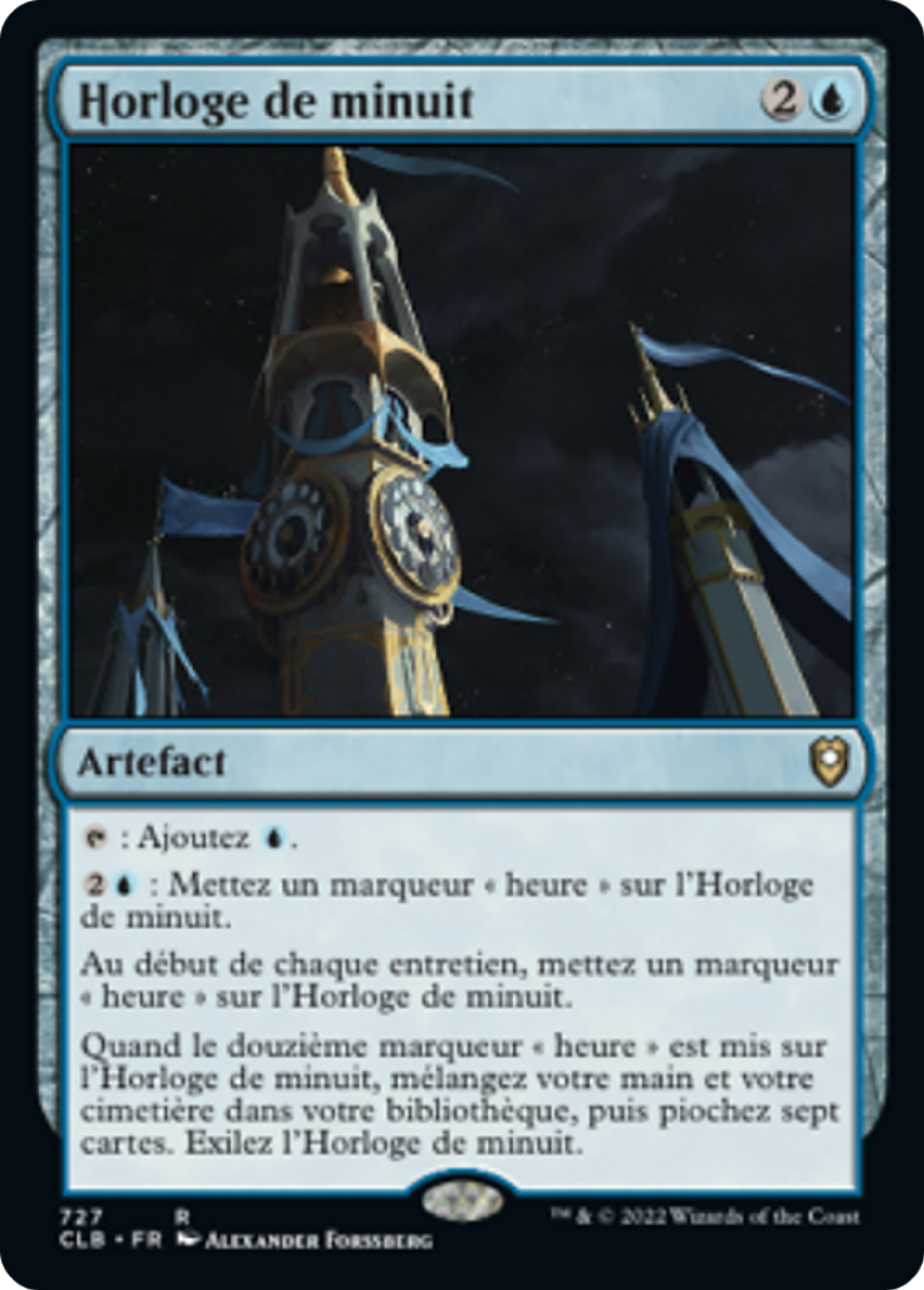 Horloge de minuit — Commander Legends: Battle for Baldur's Gate — Magic: The Gathering