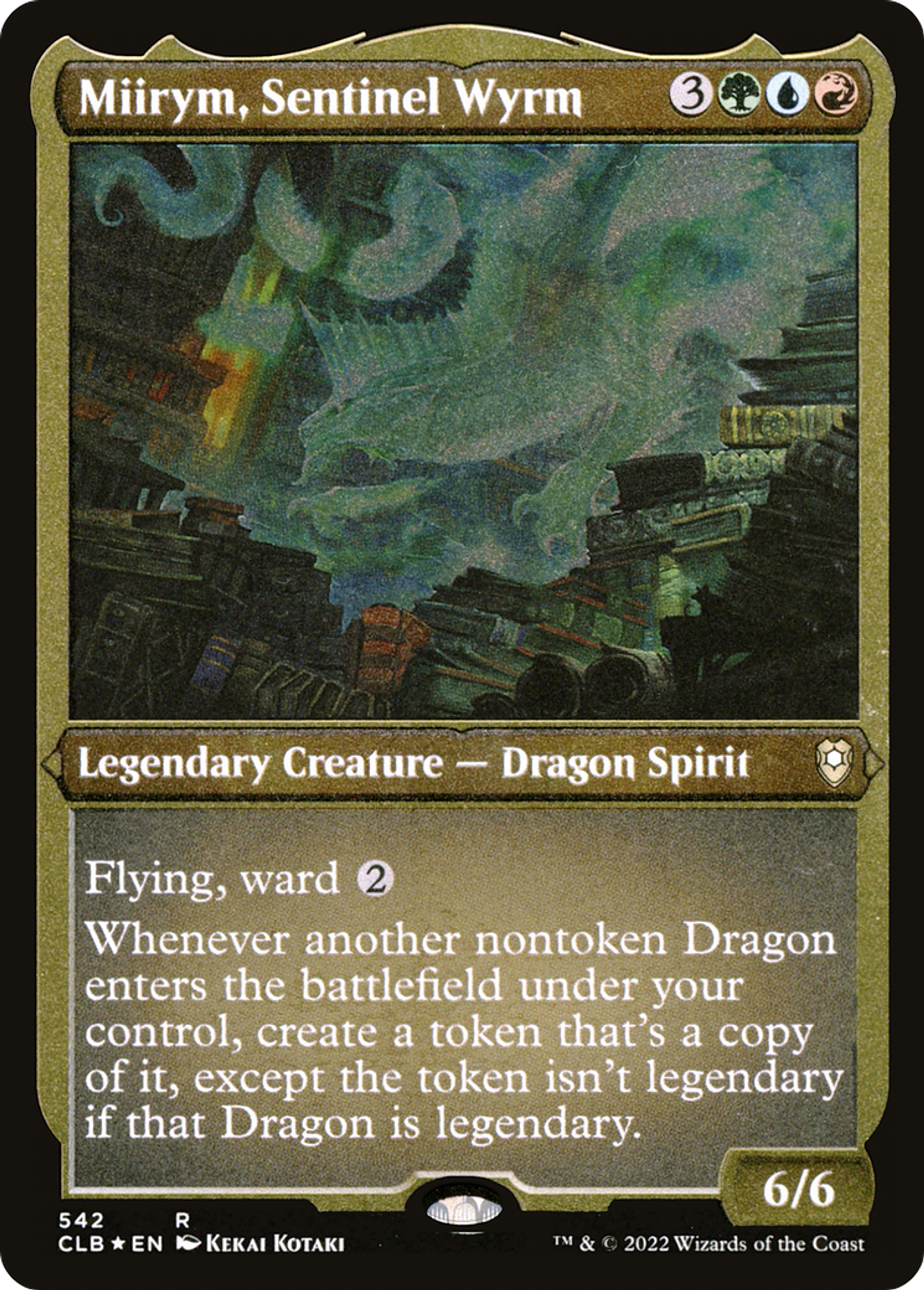Miirym, Sentinel Wyrm — Commander Legends: Battle for Baldur's Gate — Magic: The Gathering
