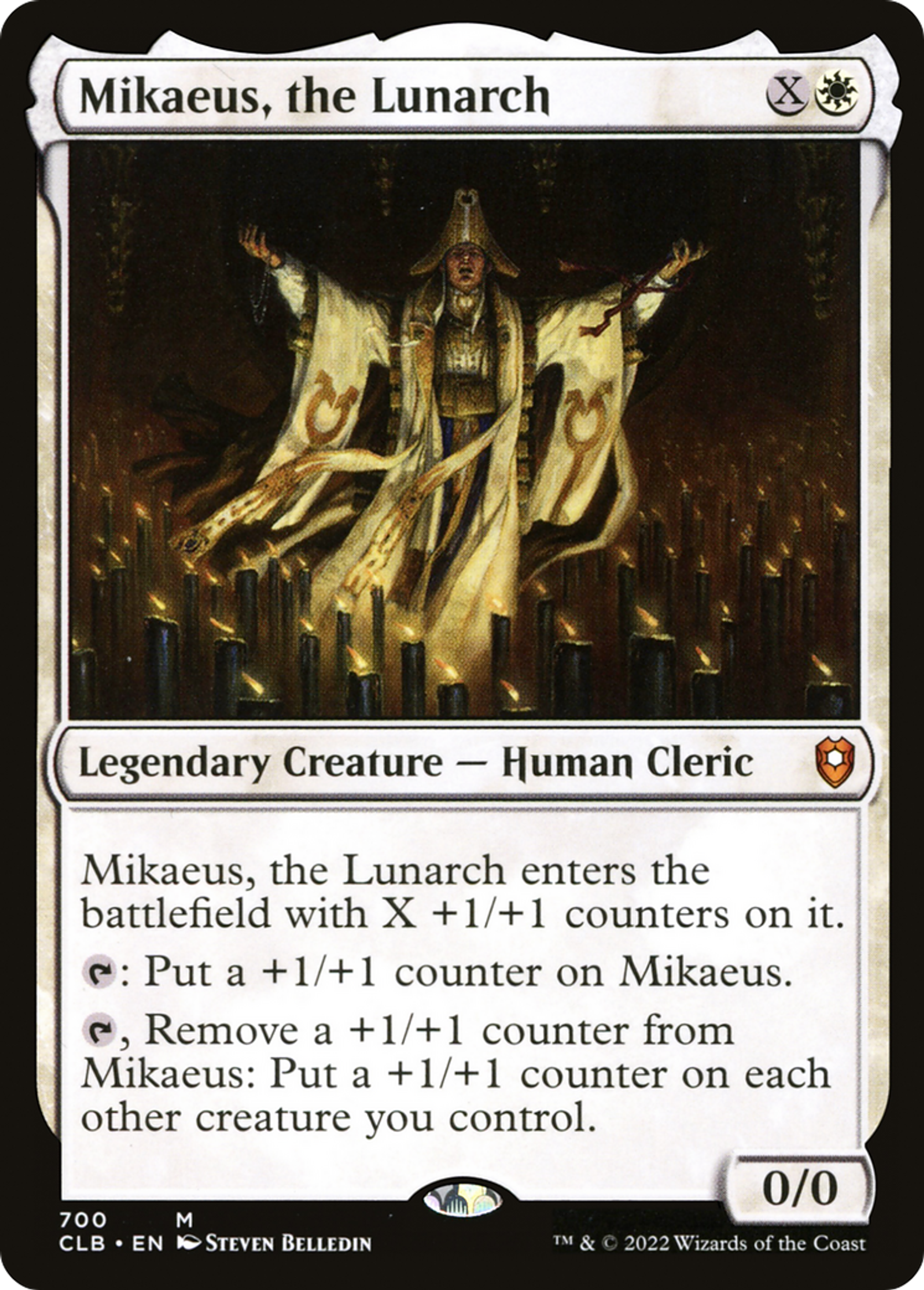 Mikaeus, the Lunarch — Commander Legends: Battle for Baldur's Gate — Magic: The Gathering