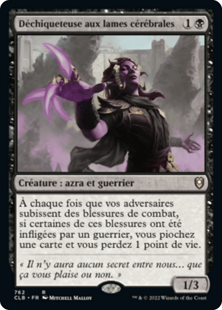 Déchiqueteuse aux lames cérébrales — Commander Legends: Battle for Baldur's Gate — Magic: The Gathering