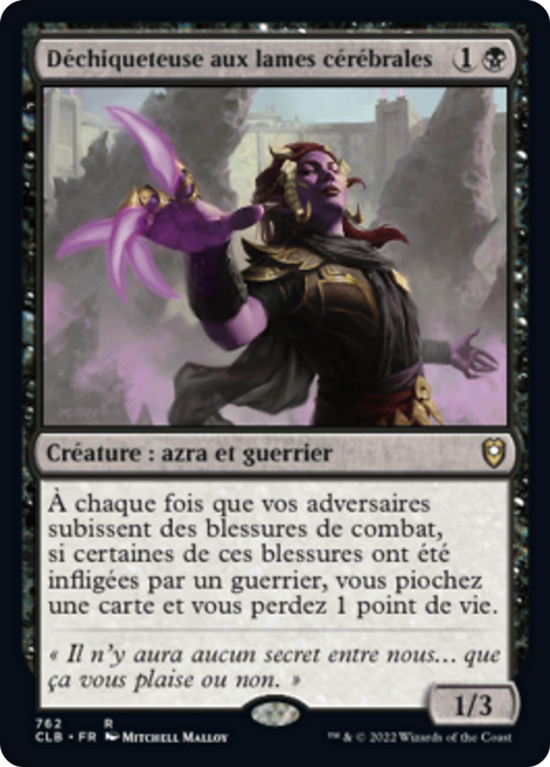 Déchiqueteuse aux lames cérébrales — Commander Legends: Battle for Baldur's Gate — Magic: The Gathering