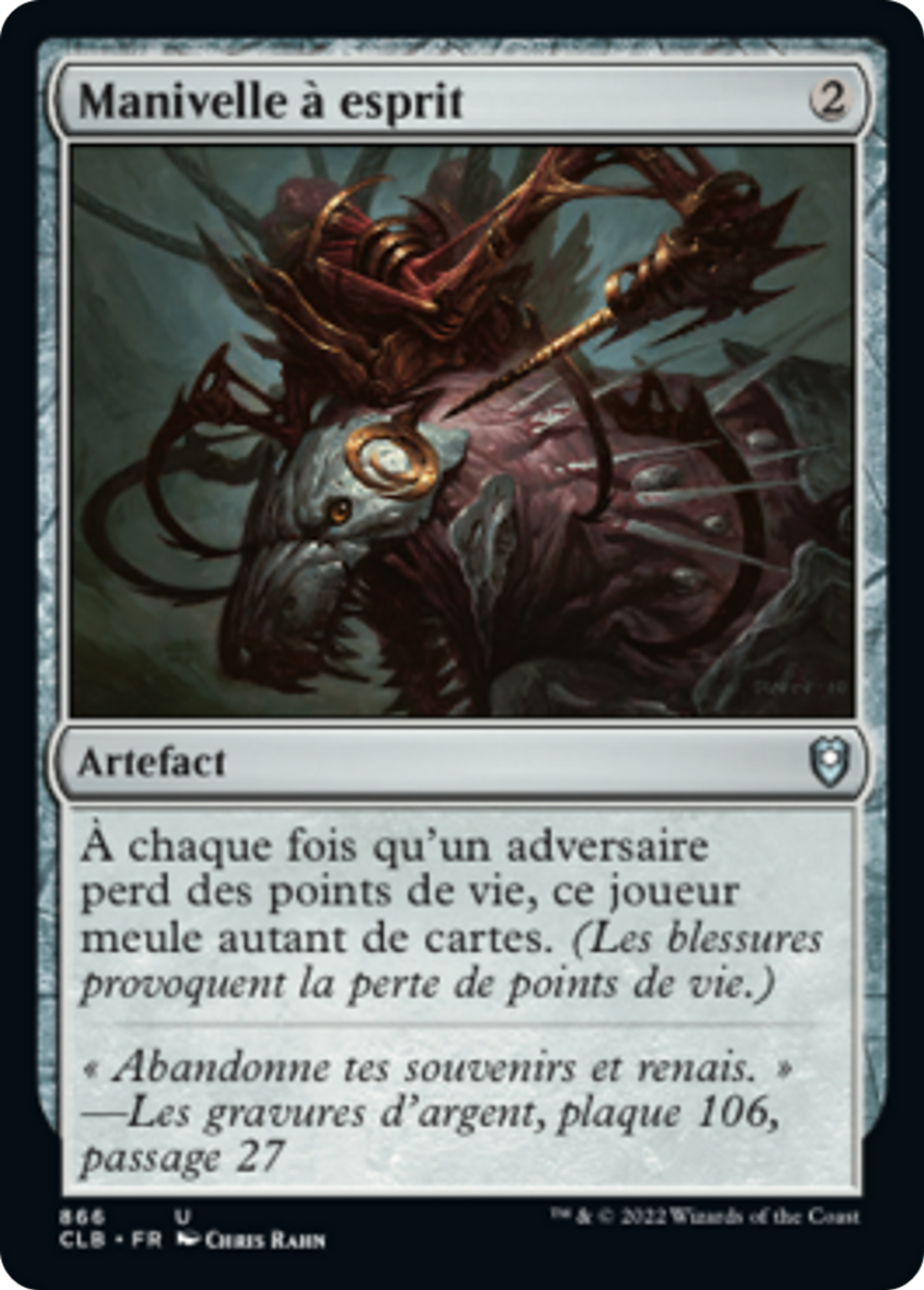 Manivelle à esprit — Commander Legends: Battle for Baldur's Gate — Magic: The Gathering