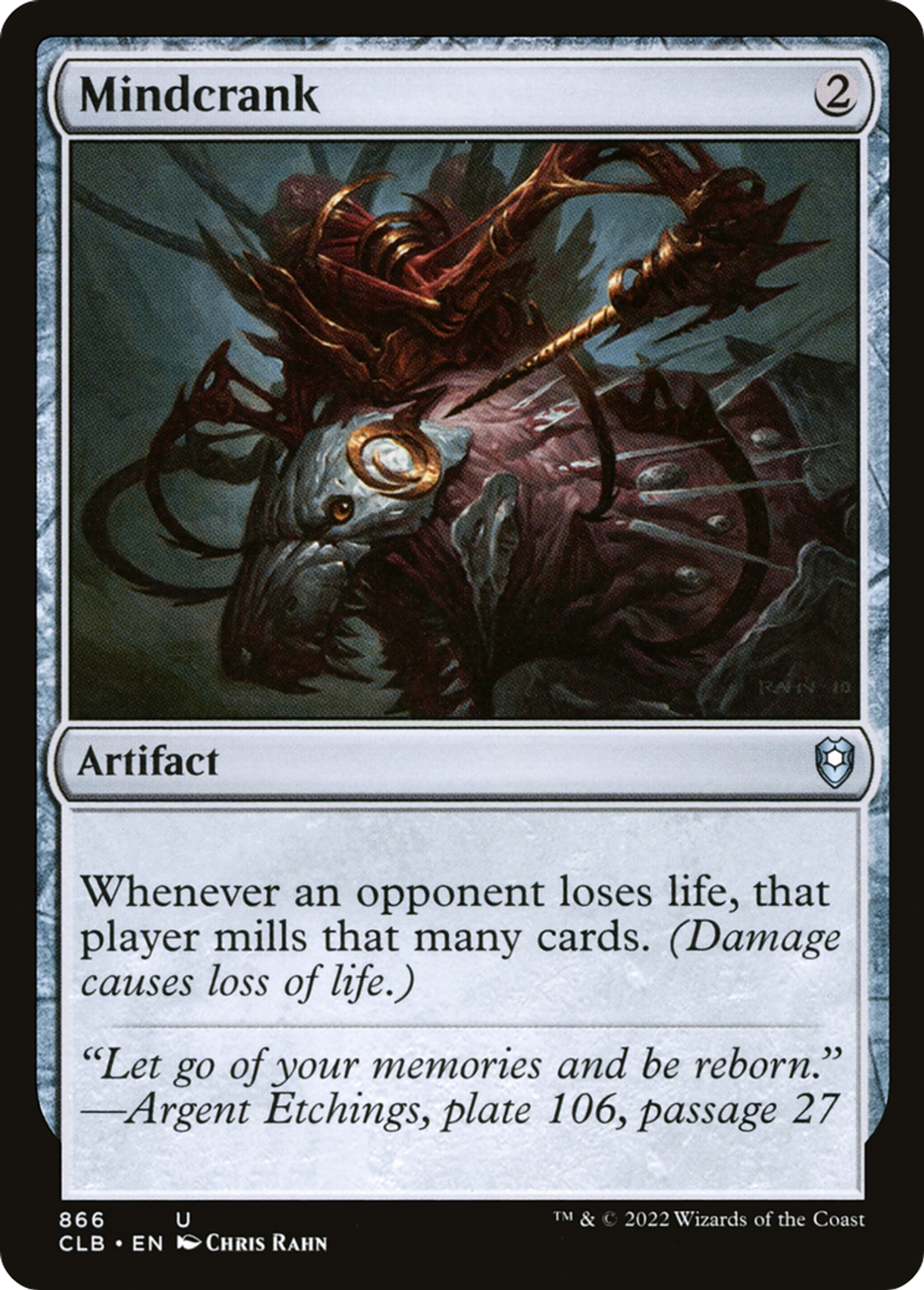Mindcrank — Commander Legends: Battle for Baldur's Gate — Magic: The Gathering