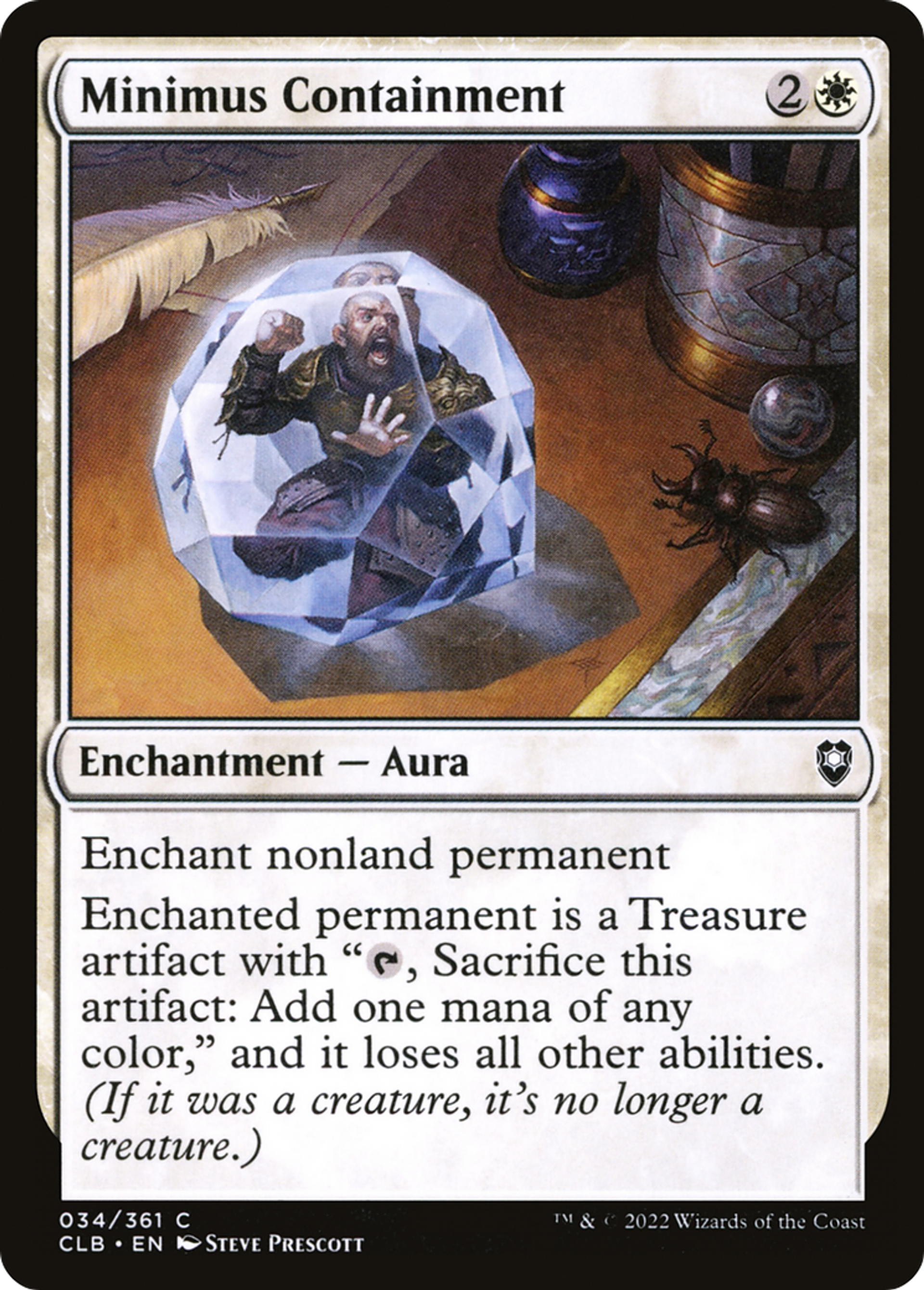 Confinement minimal — Commander Legends: Battle for Baldur's Gate — Magic: The Gathering