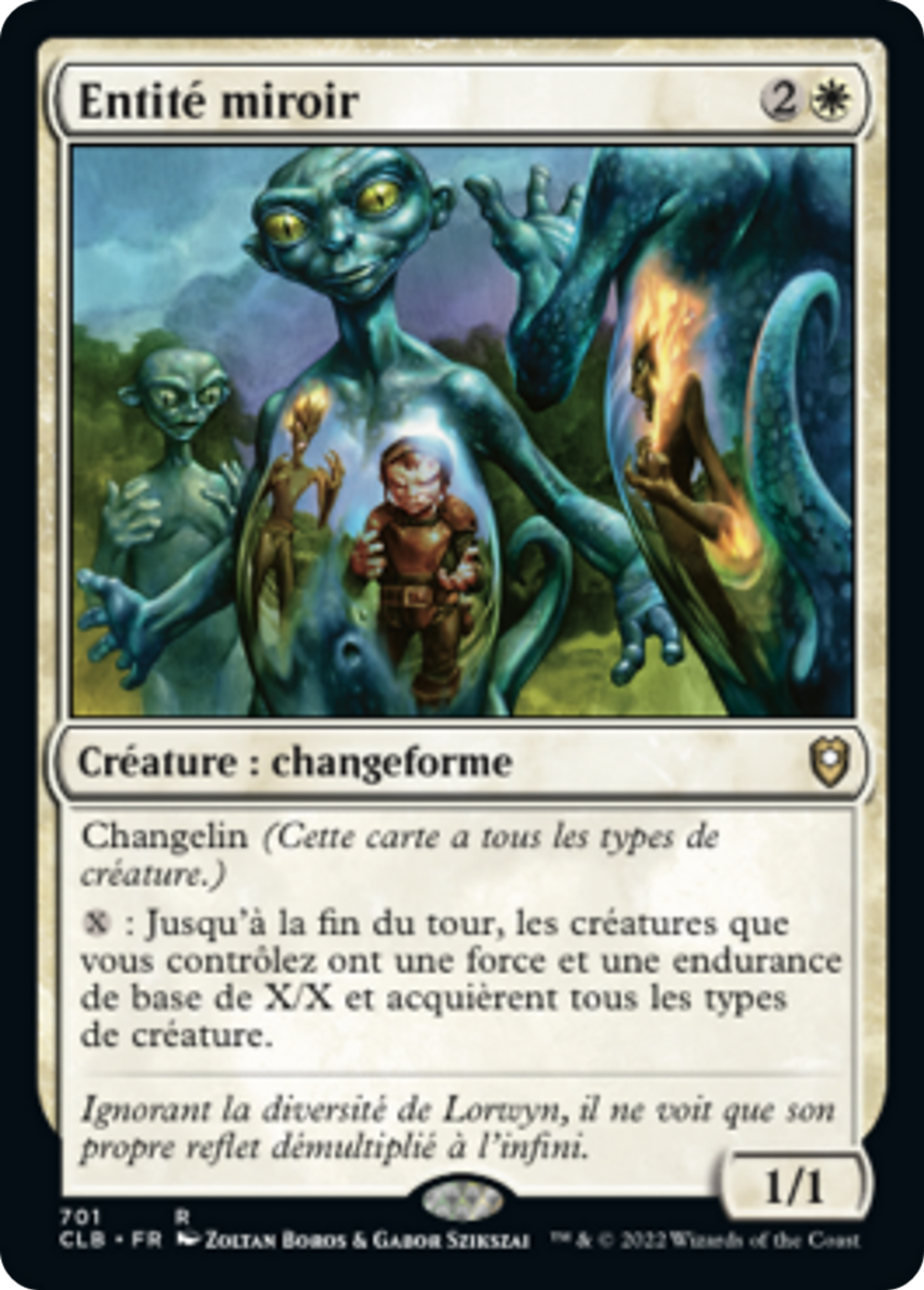 Entité miroir — Commander Legends: Battle for Baldur's Gate — Magic: The Gathering