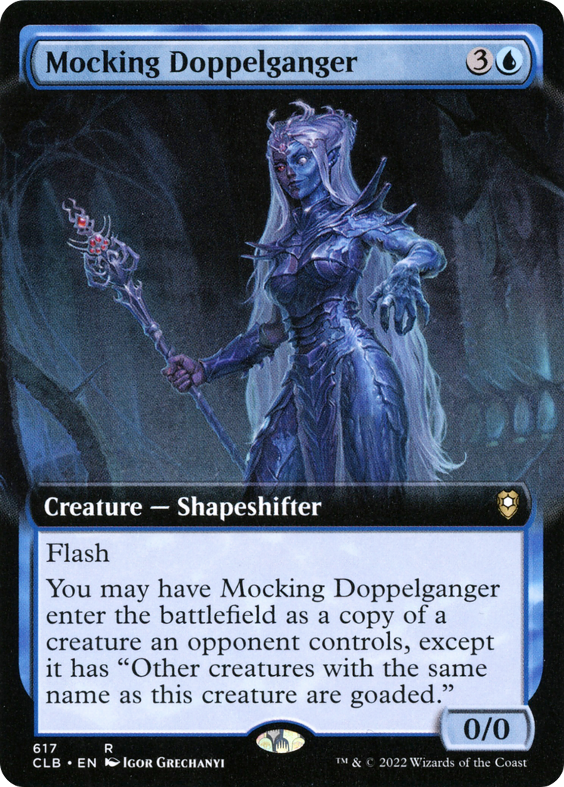 Mocking Doppelganger — Commander Legends: Battle for Baldur's Gate — Magic: The Gathering