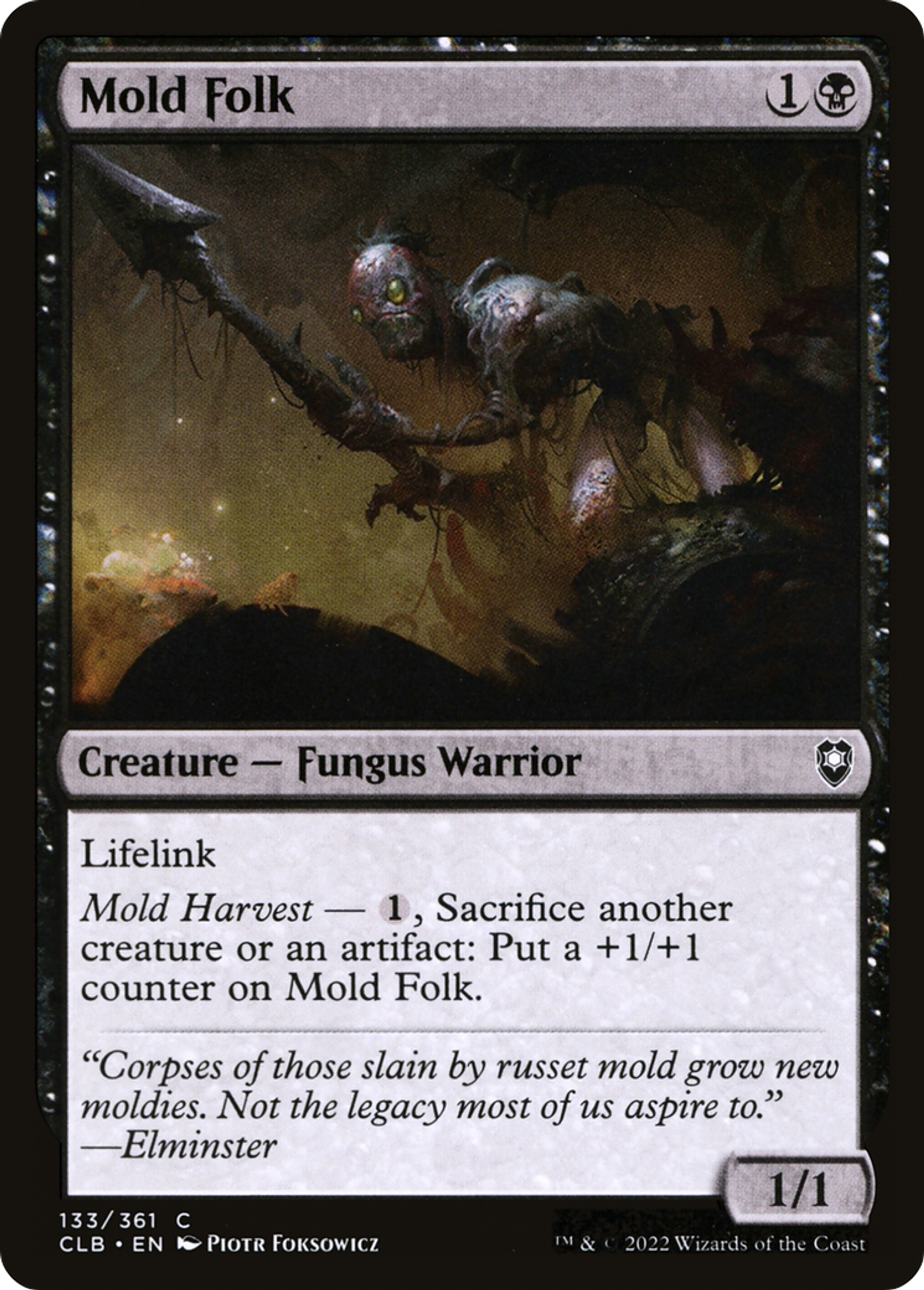 Mold Folk — Commander Legends: Battle for Baldur's Gate — Magic: The Gathering