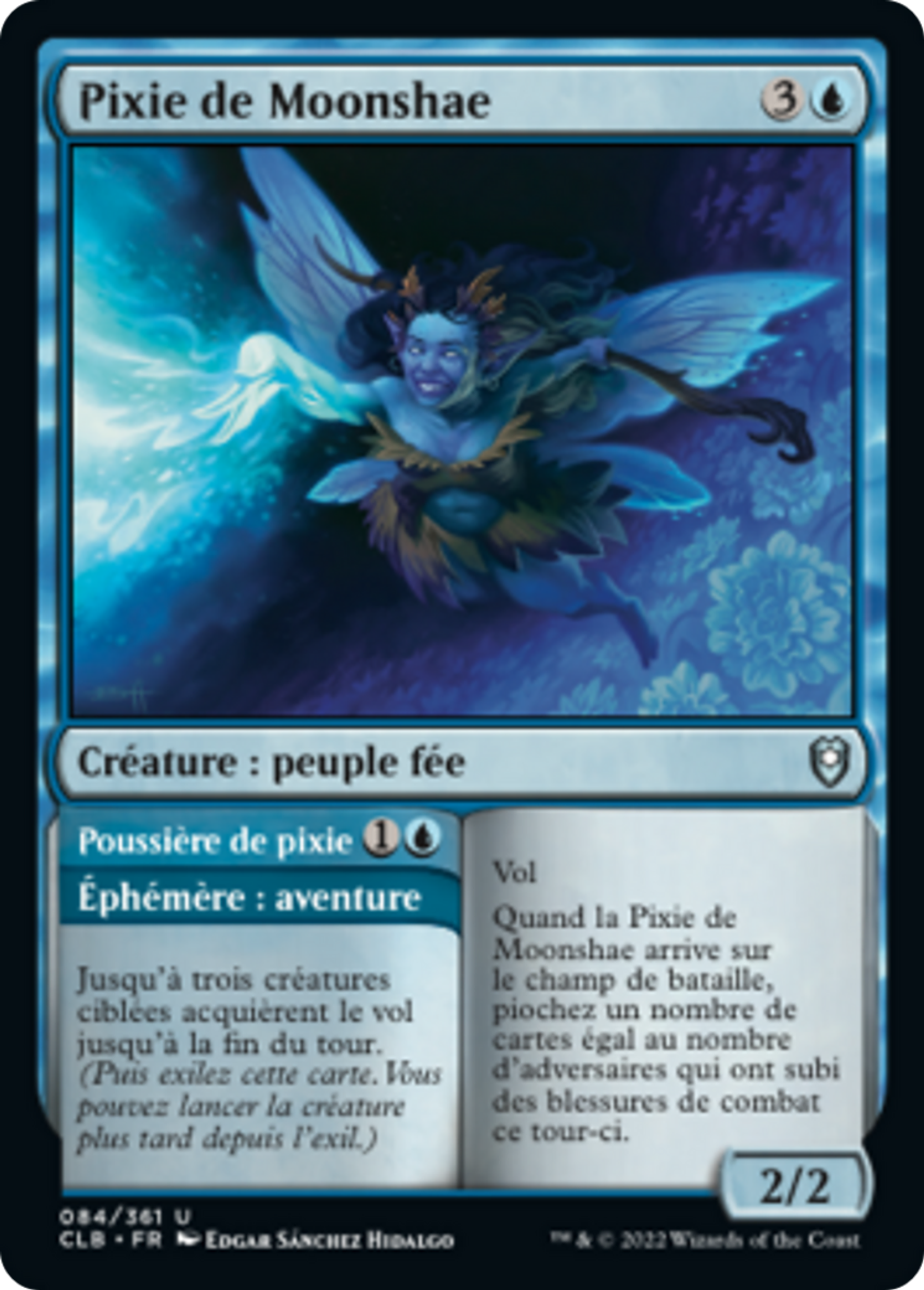 Pixie de Moonshae // Poussière de pixie — Commander Legends: Battle for Baldur's Gate — Magic: The Gathering