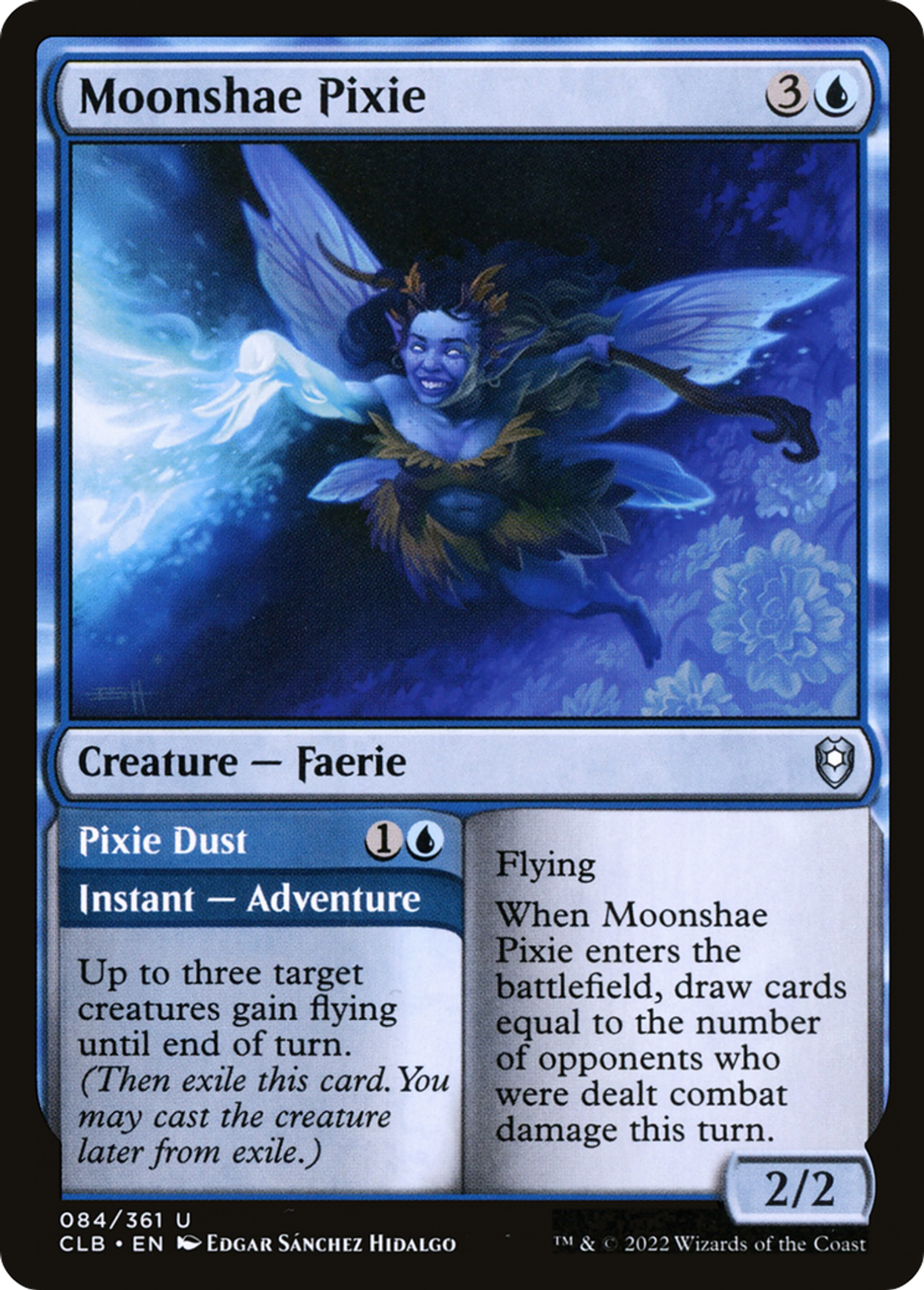 Moonshae Pixie // Pixie Dust — Commander Legends: Battle for Baldur's Gate — Magic: The Gathering