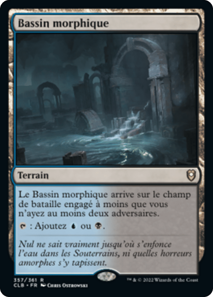 Bassin morphique — Commander Legends: Battle for Baldur's Gate — Magic: The Gathering