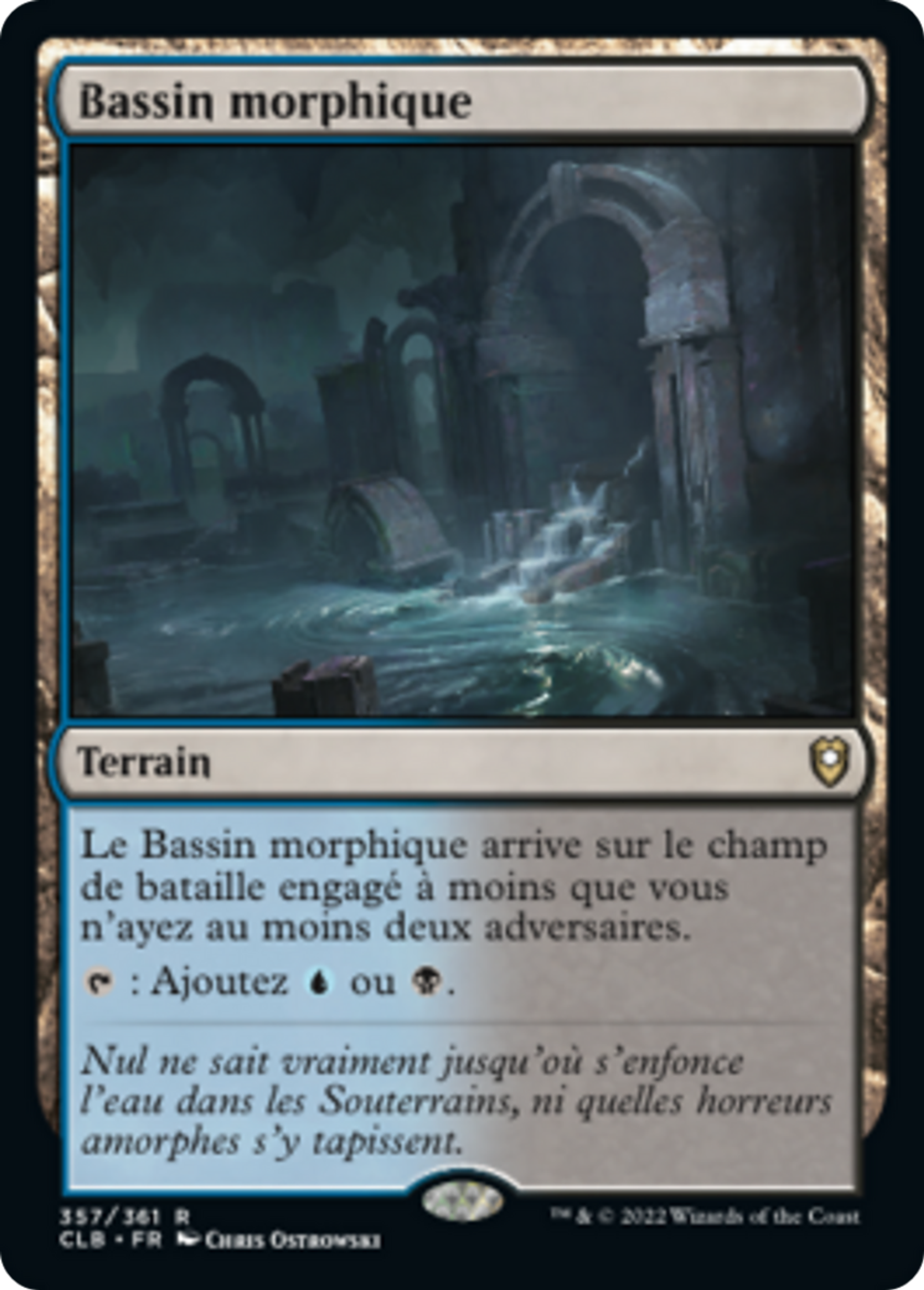 Bassin morphique — Commander Legends: Battle for Baldur's Gate — Magic: The Gathering