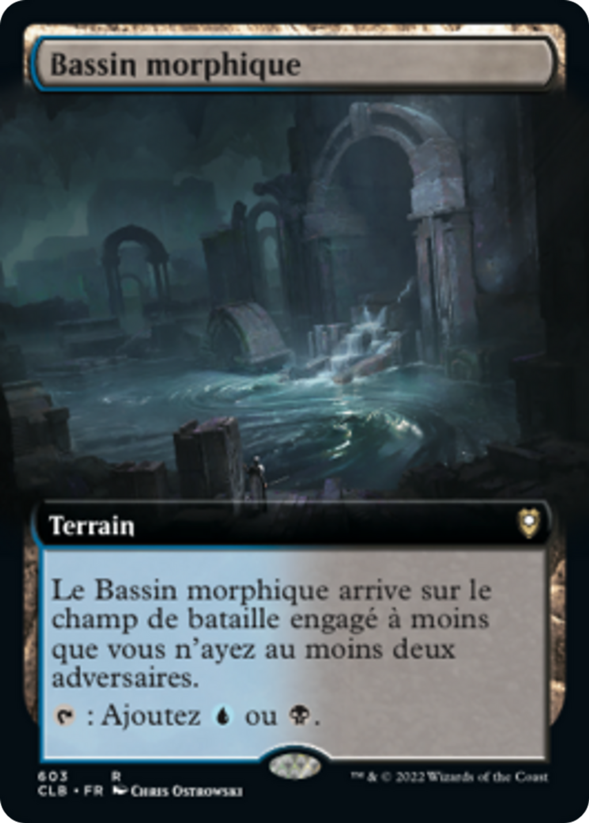 Bassin morphique — Commander Legends: Battle for Baldur's Gate — Magic: The Gathering