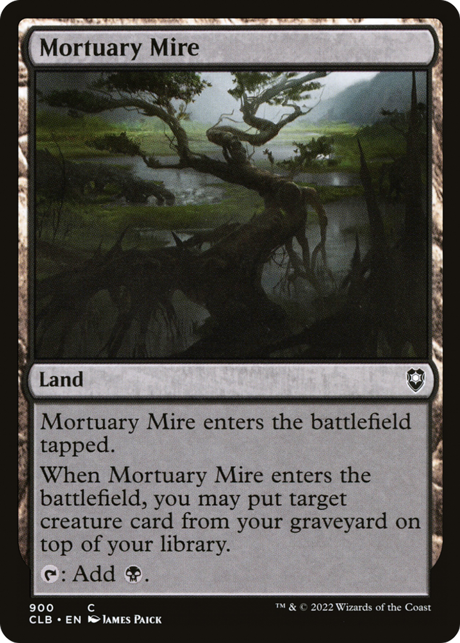 Fondrière mortuaire — Commander Legends: Battle for Baldur's Gate — Magic: The Gathering
