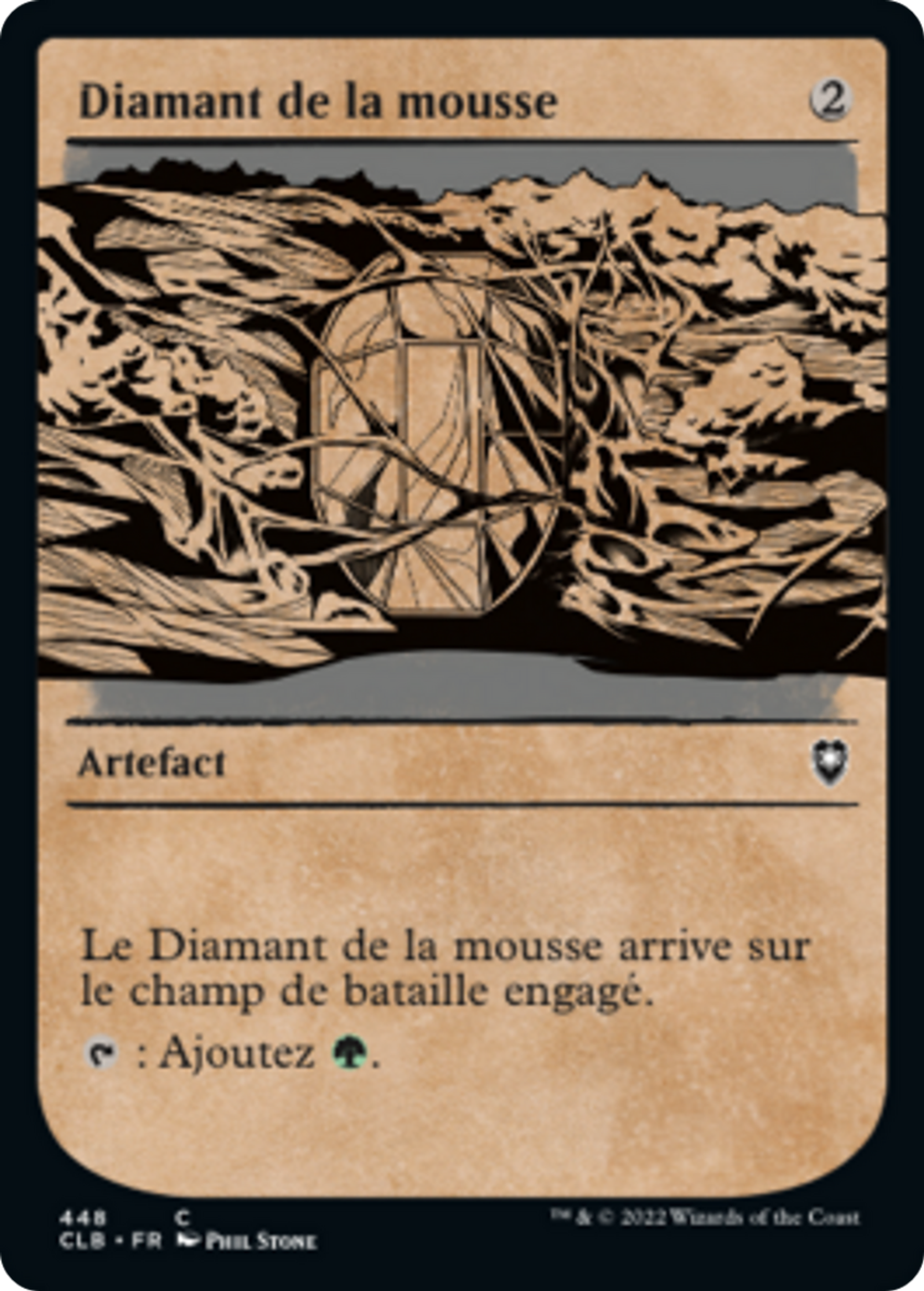 Diamant de la mousse — Commander Legends: Battle for Baldur's Gate — Magic: The Gathering