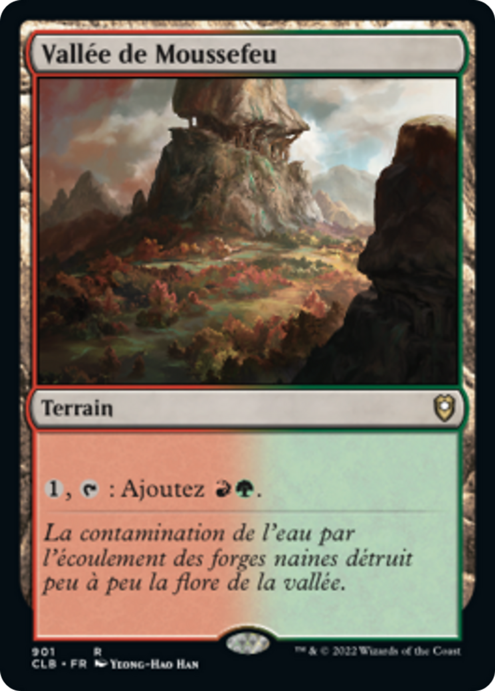 Vallée de Moussefeu — Commander Legends: Battle for Baldur's Gate — Magic: The Gathering