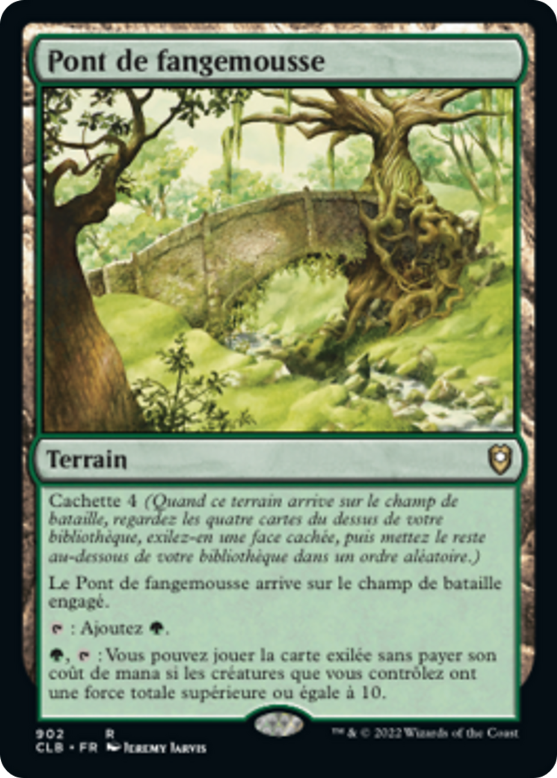 Pont de fangemousse — Commander Legends: Battle for Baldur's Gate — Magic: The Gathering