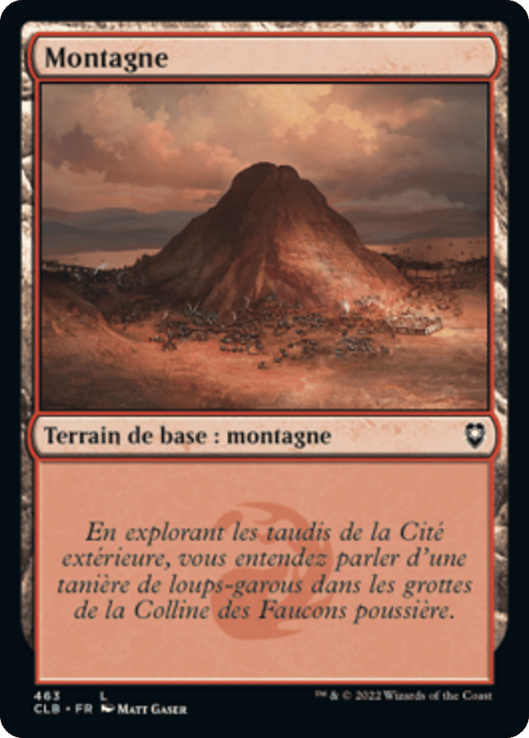 Montagne — Commander Legends: Battle for Baldur's Gate — Magic: The Gathering