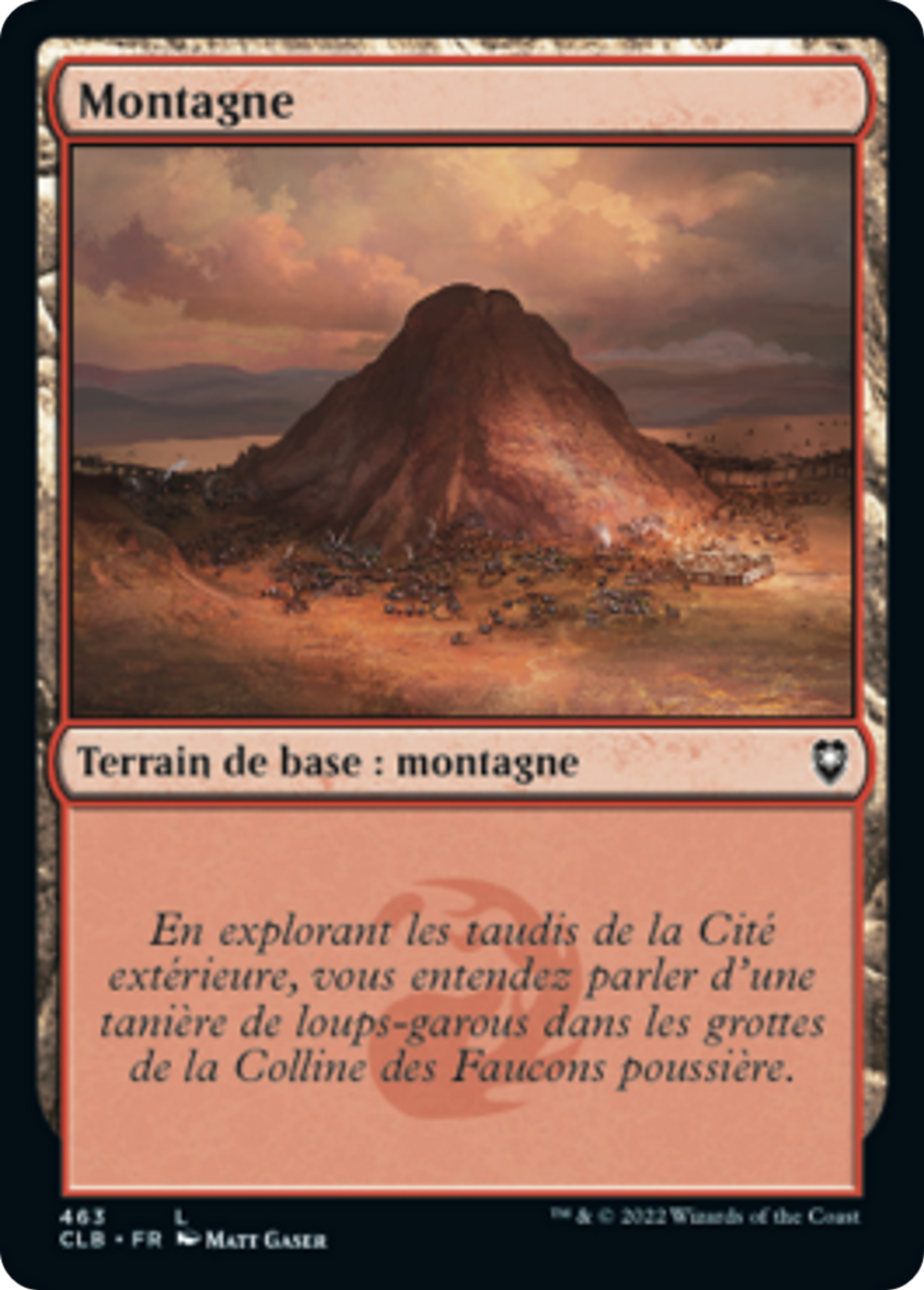 Montagne — Commander Legends: Battle for Baldur's Gate — Magic: The Gathering
