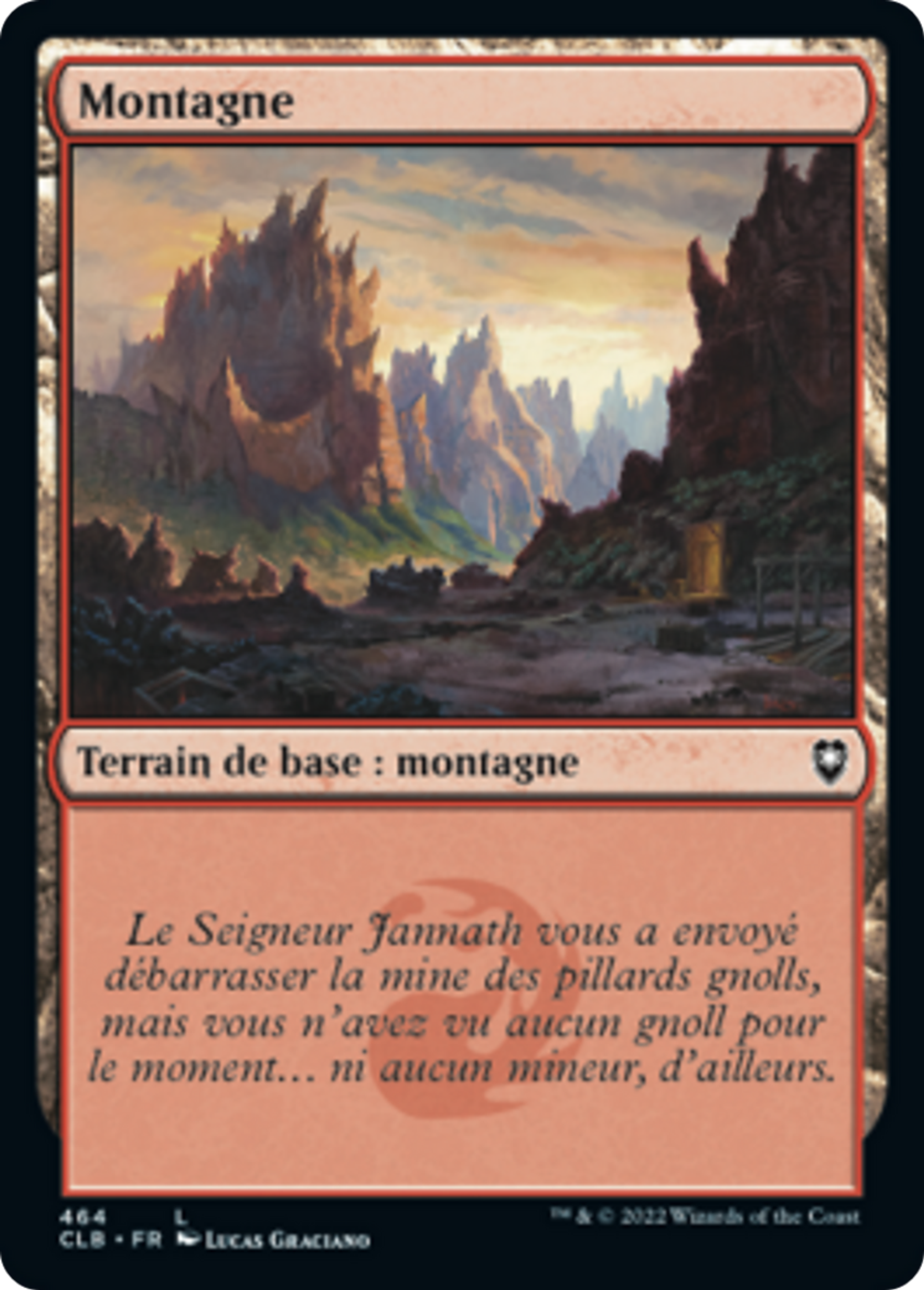 Montagne — Commander Legends: Battle for Baldur's Gate — Magic: The Gathering