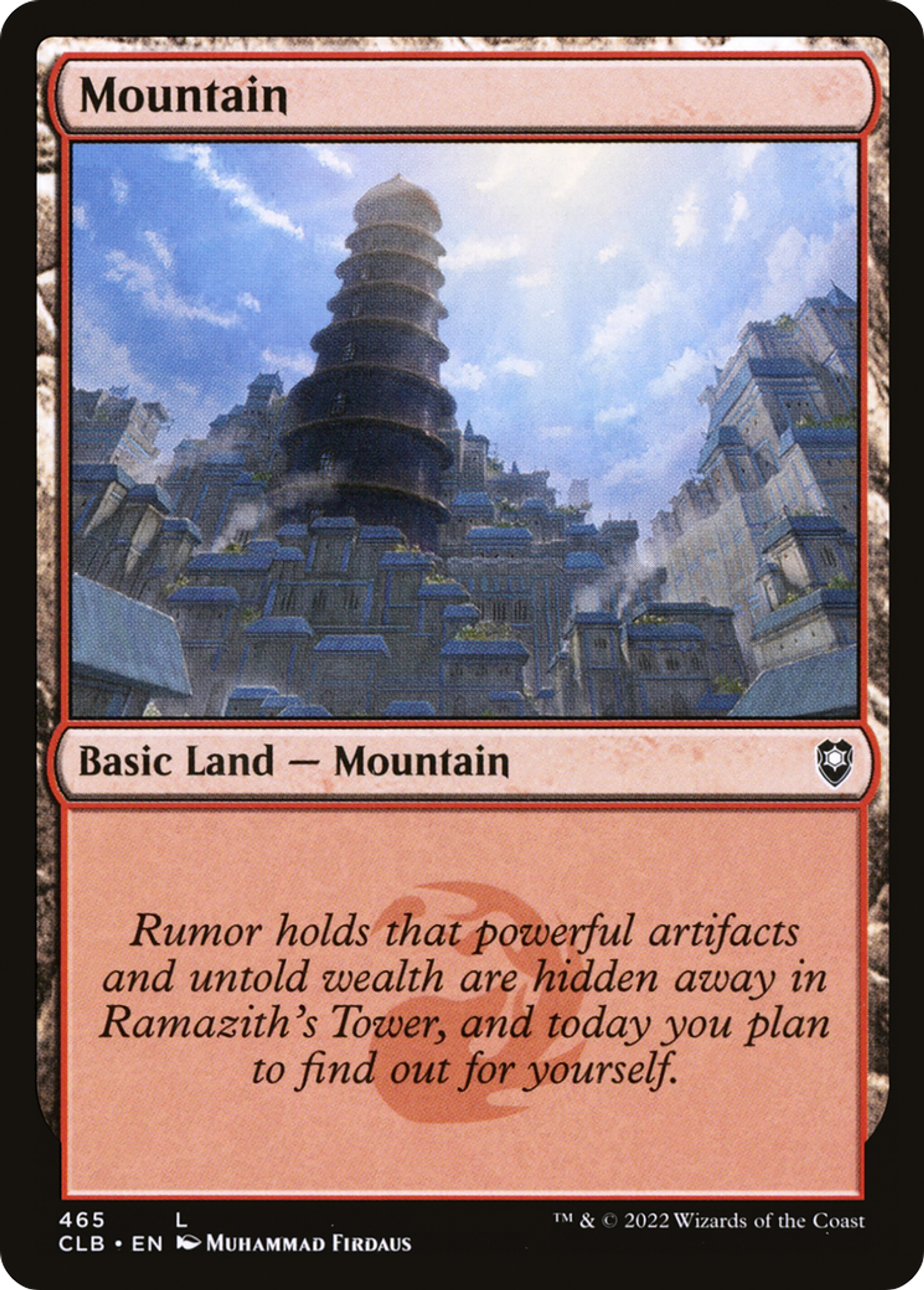 Mountain — Commander Legends: Battle for Baldur's Gate — Magic: The Gathering