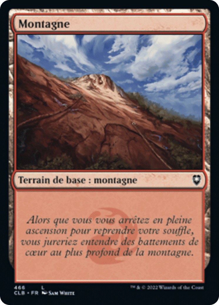 Montagne — Commander Legends: Battle for Baldur's Gate — Magic: The Gathering