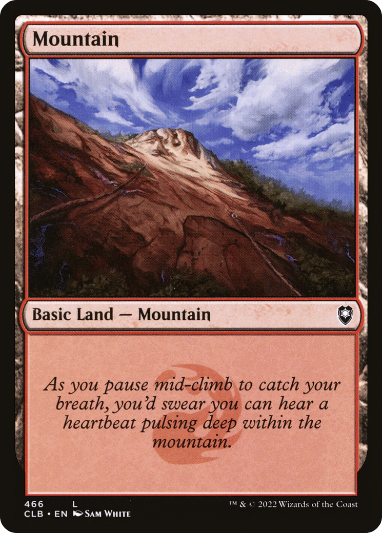 Mountain — Commander Legends: Battle for Baldur's Gate — Magic: The Gathering