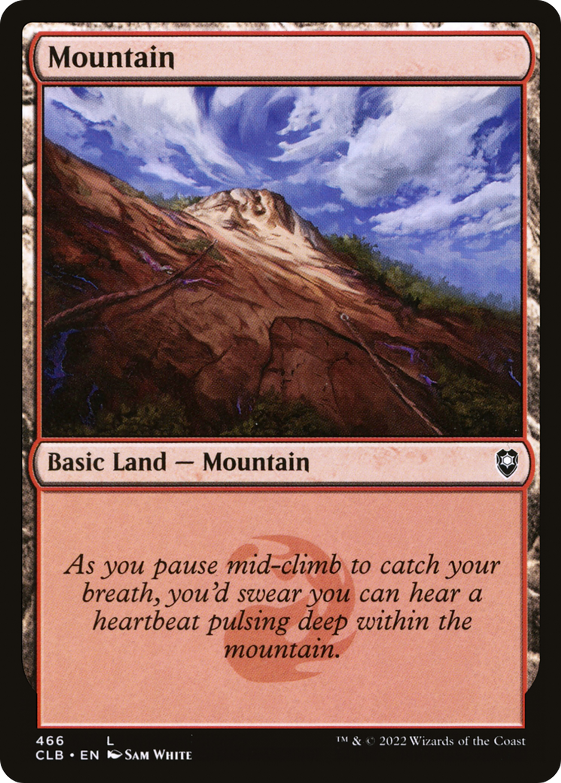 Mountain — Commander Legends: Battle for Baldur's Gate — Magic: The Gathering