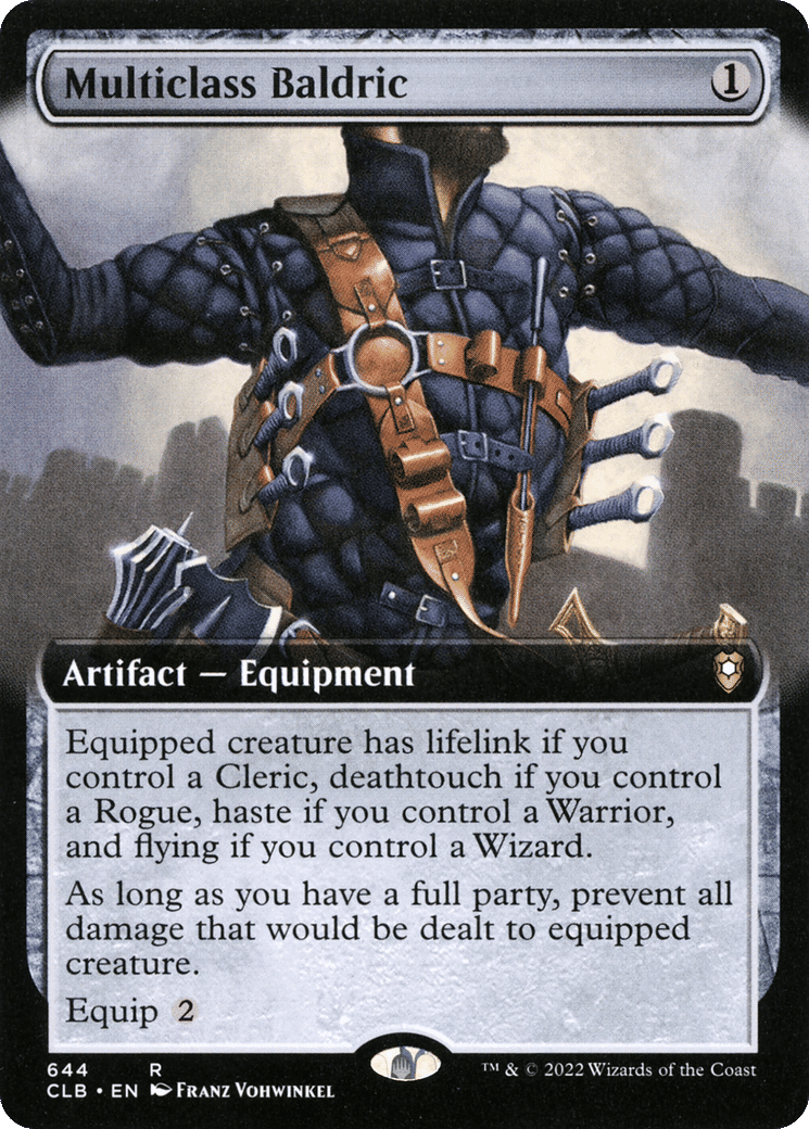 Multiclass Baldric — Commander Legends: Battle for Baldur's Gate — Magic: The Gathering